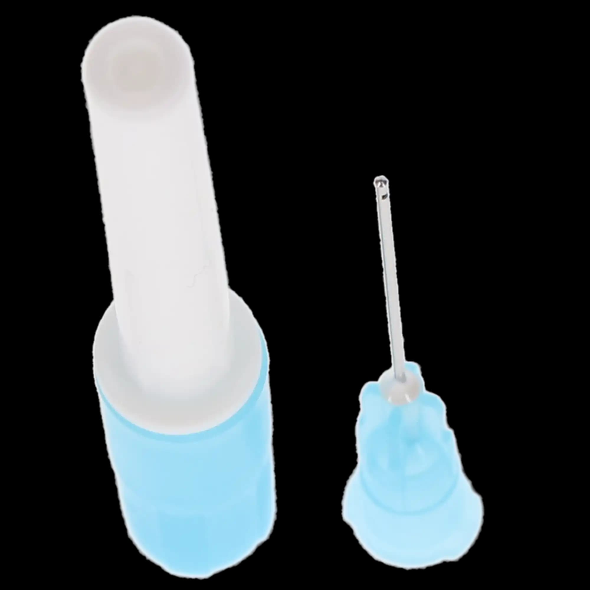Vista-Probe Irrigating Tips, 23 Gauge, 1" Bendable, Blue, 100/Pk, 315623 thumbnail 3