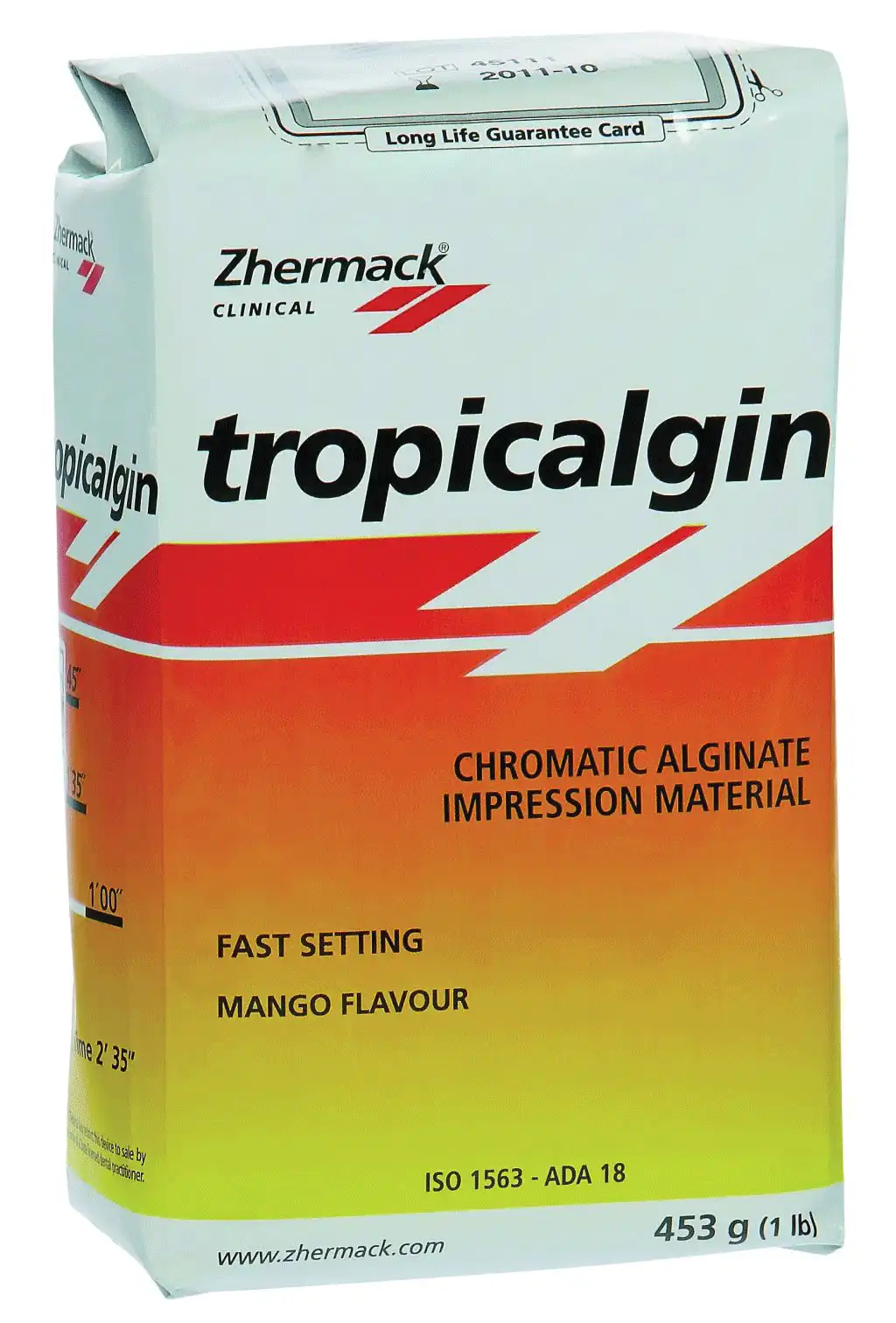 Orthoprint X-Fast Vanilla Alginate Refill, 500 g Bag, Yellow, C302145 thumbnail 2