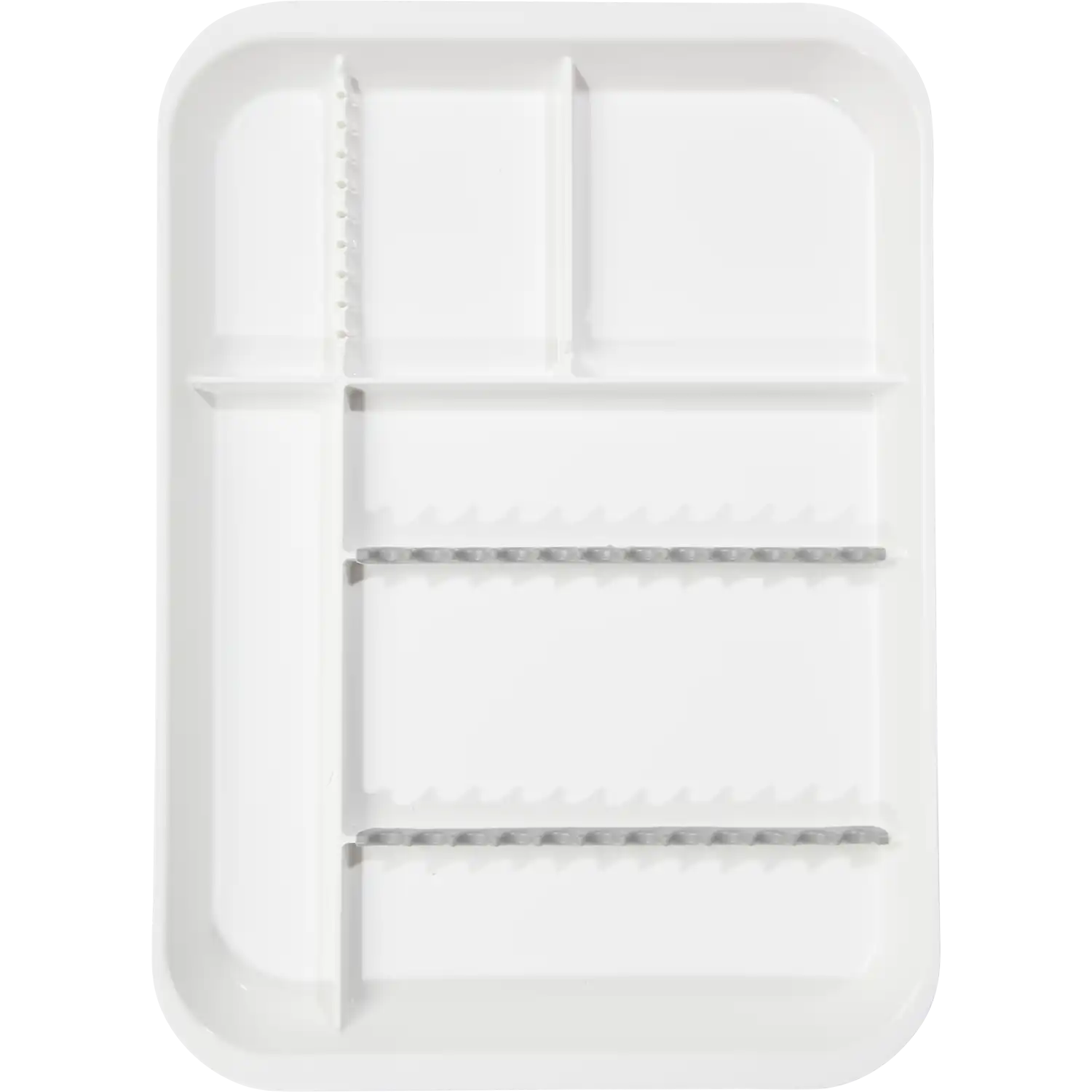 Zirc B-Lok Divided Setup Tray, White, Size B (Ritter), 13-3/8" x 9-5/8" x 7/8", 20Z451A thumbnail 2