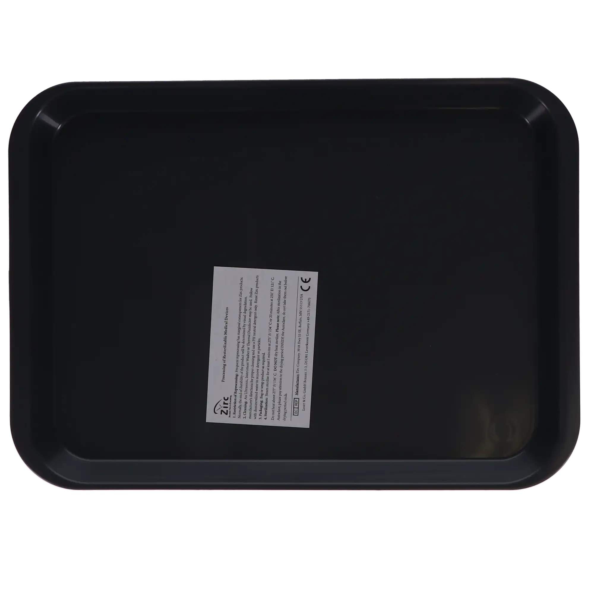 Zirc B-Lok Flat Set-Up Tray, Size B, Gray, 13-3/8" x 9-5/8" x 7/8", 20Z401I thumbnail 5