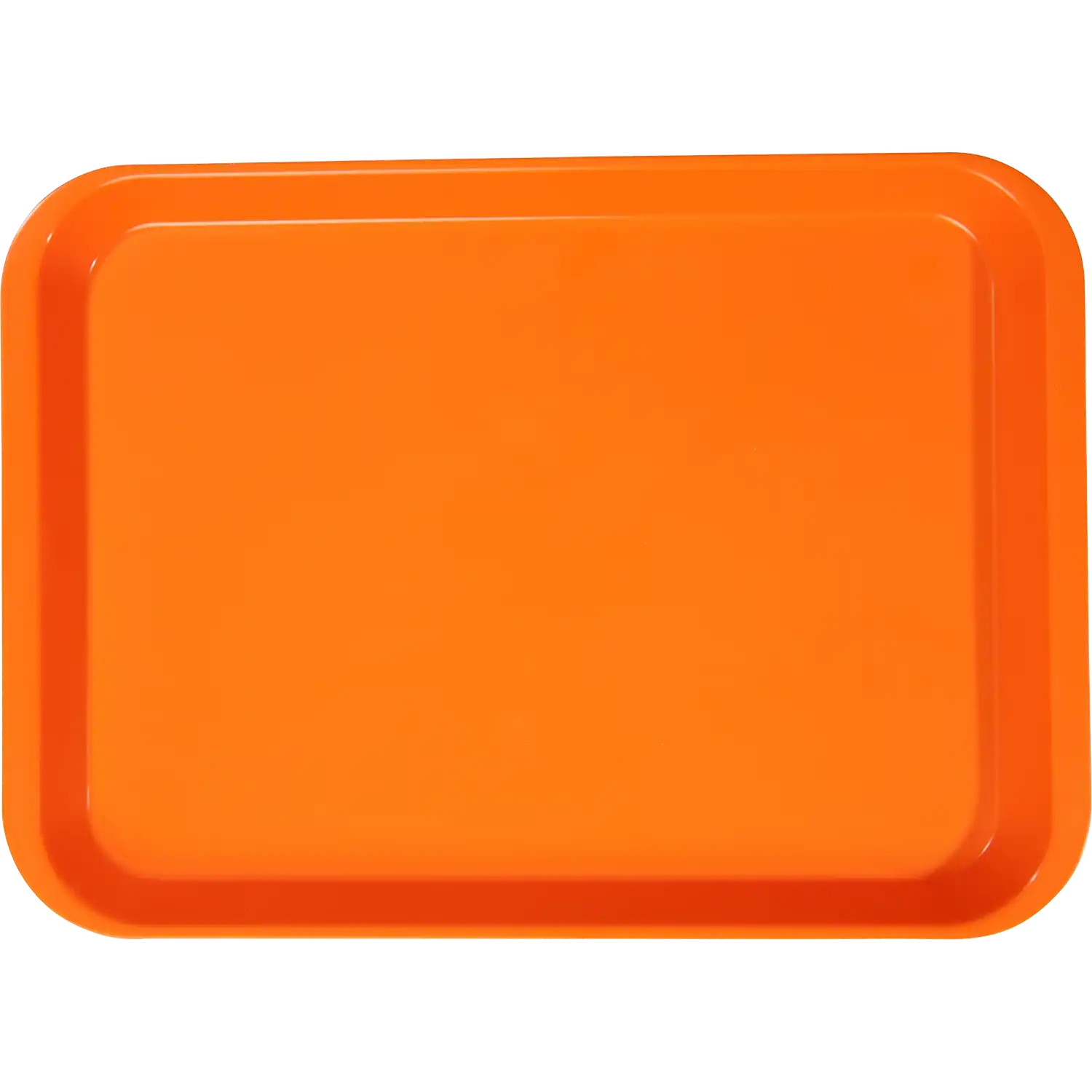 Zirc B-Lok Flat Setup Tray, Size B, Neon Orange, 13-3/8" x 9-5/8" x 7/8", 20Z401Q - Zirc Flat B-Lok Setup Tray - Image 1