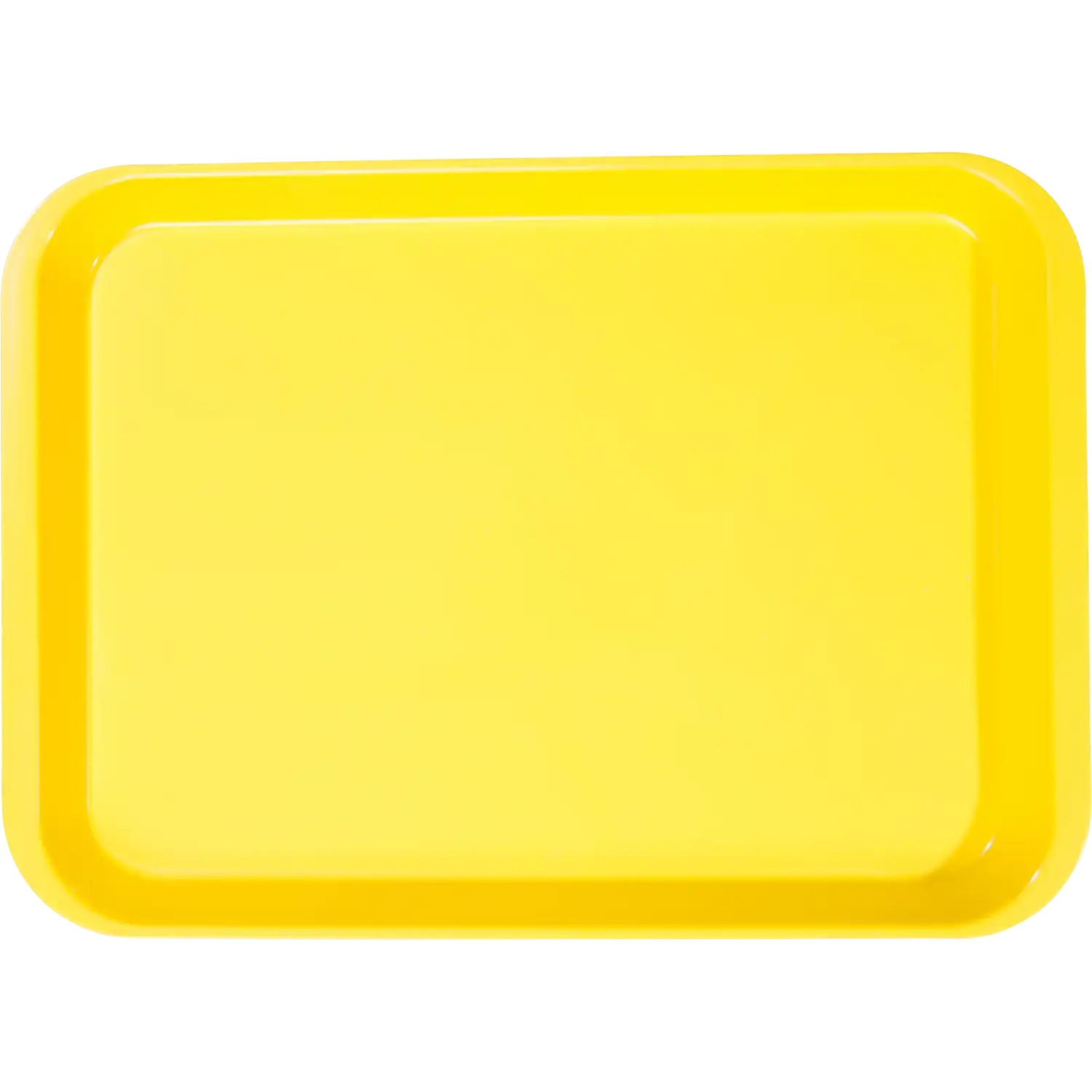 Zirc B-Lok Flat Set-Up Tray, Size B, Neon Yellow, 13-3/8" x 9-5/8" x 7/8", 20Z401O thumbnail 2