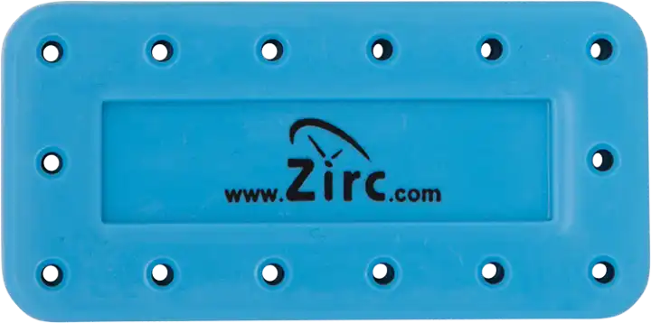 Zirc 14-Hole Magnetic Bur Block, Neon Blue, Fits FG/RA/HP Burs, 1/Pk, 50Z403N thumbnail 2
