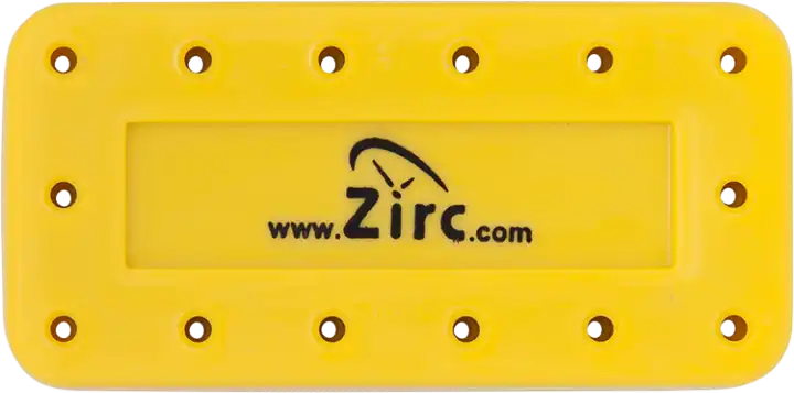 Zirc 14-Hole Magnetic Bur Block, Neon Yellow, Fits FG/RA/HP Burs, 1/Pk, 50Z403O thumbnail 2
