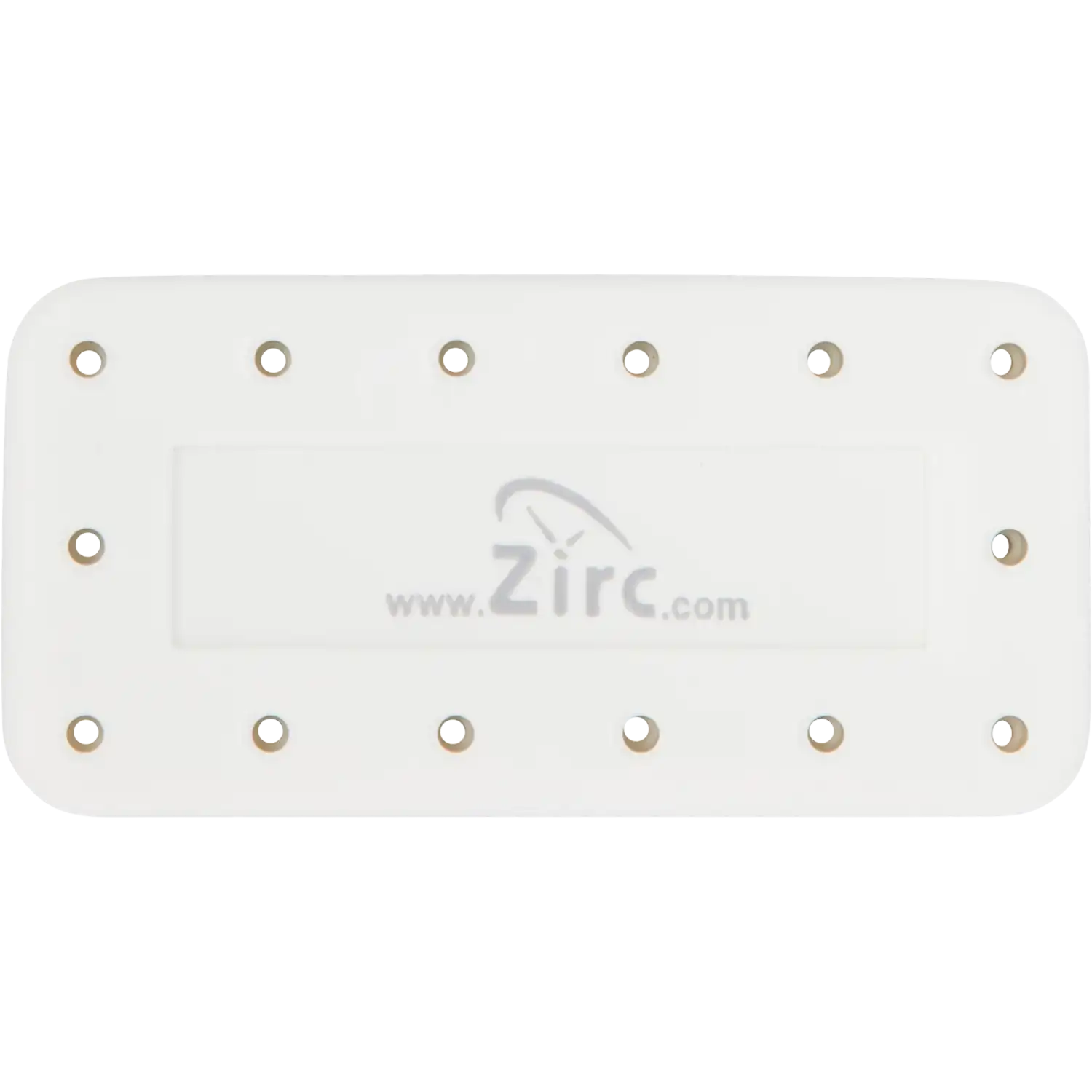 Zirc 14-Hole Magnetic Bur Block, White, Fits FG/RA/HP Burs, 1/Pk, 50Z403A thumbnail 2