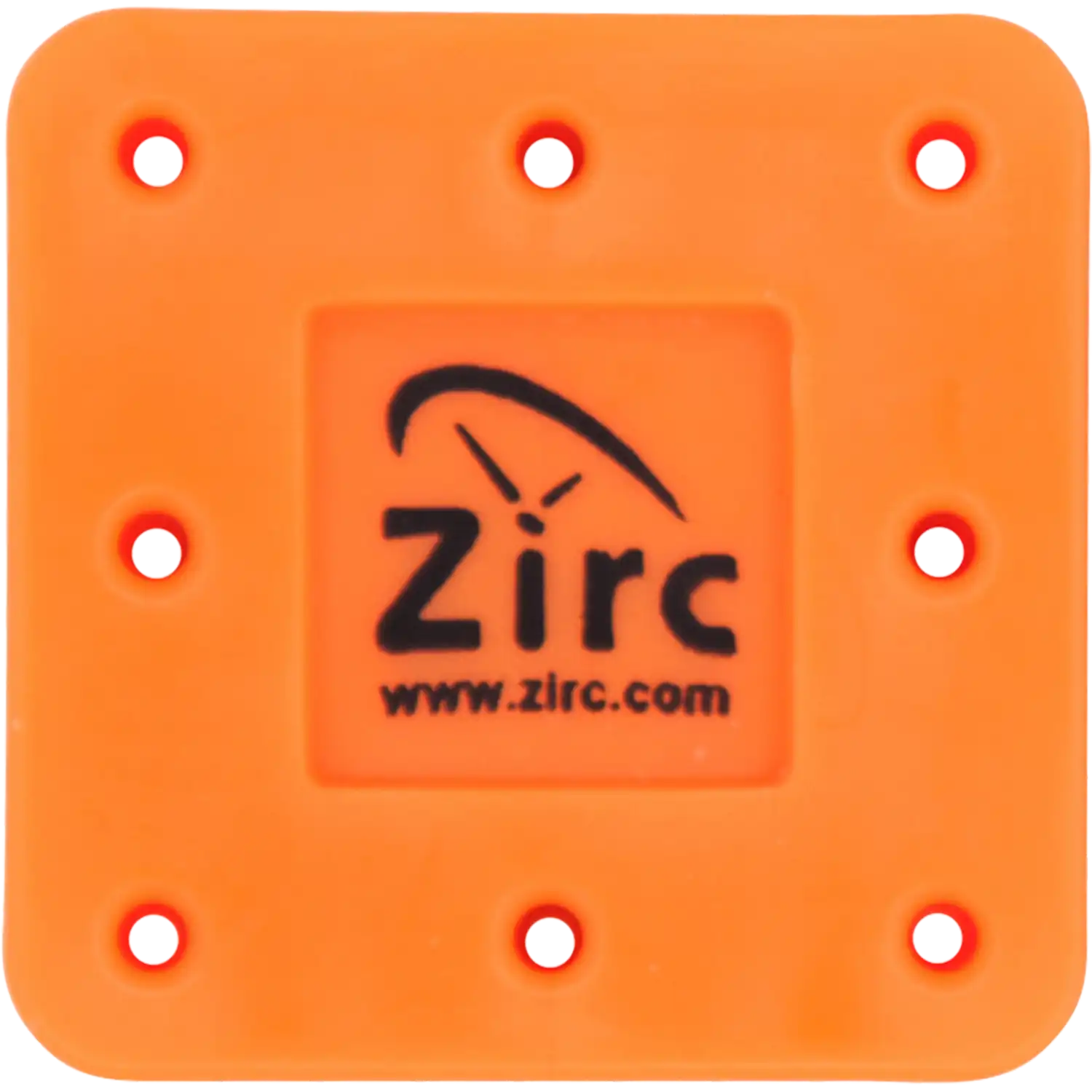 Zirc 8-Hole Magnetic Bur Block, Neon Orange, Fits FG/RA/HP Burs, Autoclavable, 50Z400Q, 1/Pk thumbnail 5
