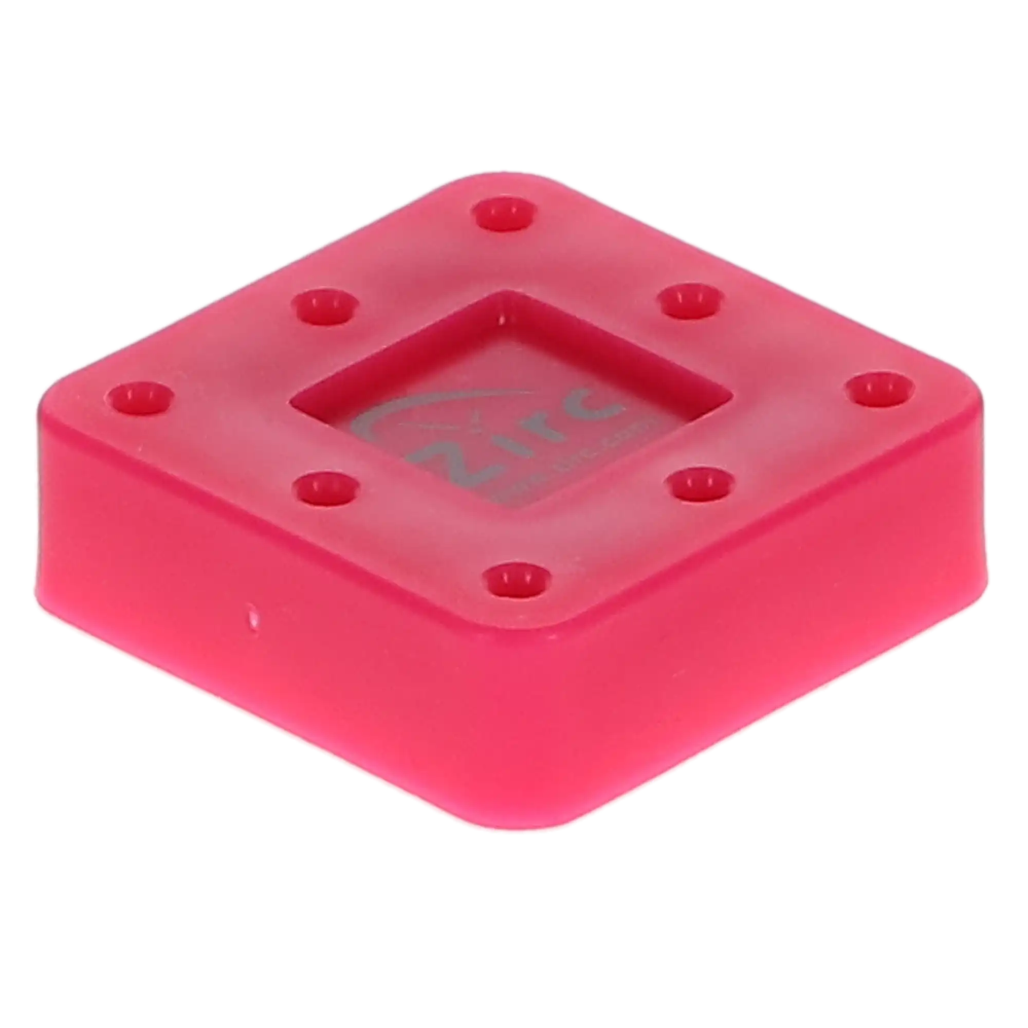 Zirc 8-Hole Magnetic Bur Block, Neon Pink, Fits FG/RA/HP Burs, Autoclavable, 50Z400-S, 1/Pk thumbnail 6