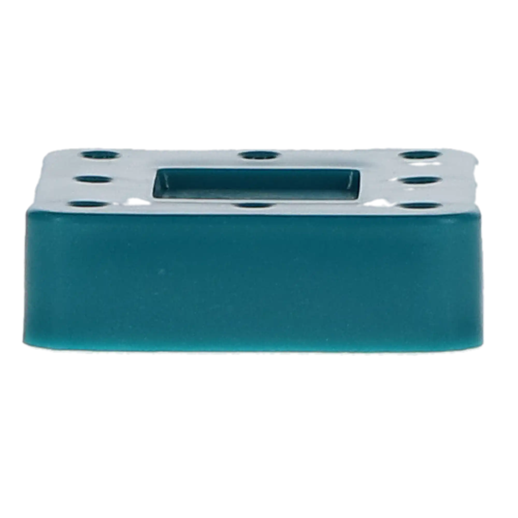 Zirc 8-Hole Magnetic Bur Block, Teal, Fits FG/RA/HP Burs, Autoclavable, 1/Pk, 50Z400J thumbnail 6