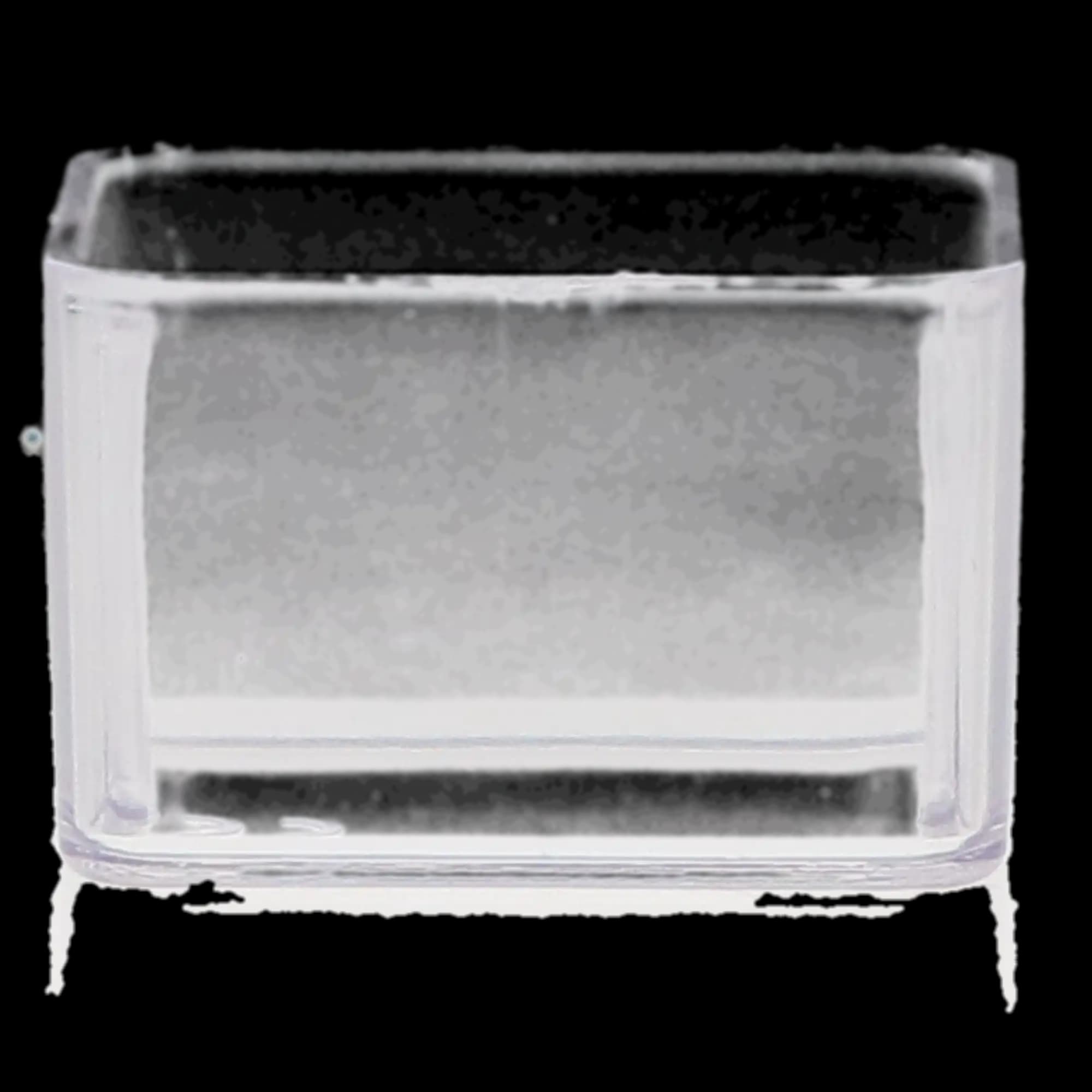 Zirc Magnetic Bur Block Cover for 8-Hole Block, 1" High, Clear, 50Z401, 1/Pk thumbnail 4