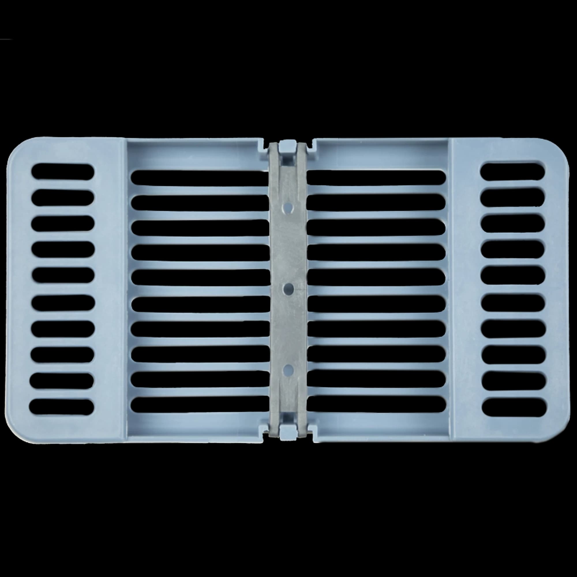 Zirc Compact Instrument Cassette, Blue, Holds 8 Instruments, 7-1/8" x 3-7/8" x 5/8", 50Z915B thumbnail 2