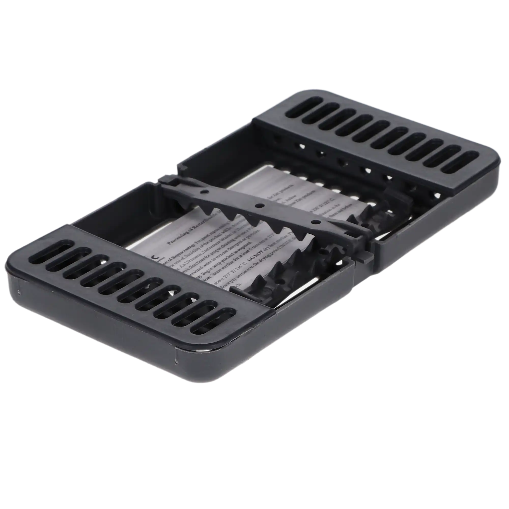 Zirc Compact Instrument Cassette, Gray, Holds 8 Instruments, 7-1/8" x 3-7/8" x 5/8", 50Z915I thumbnail 4