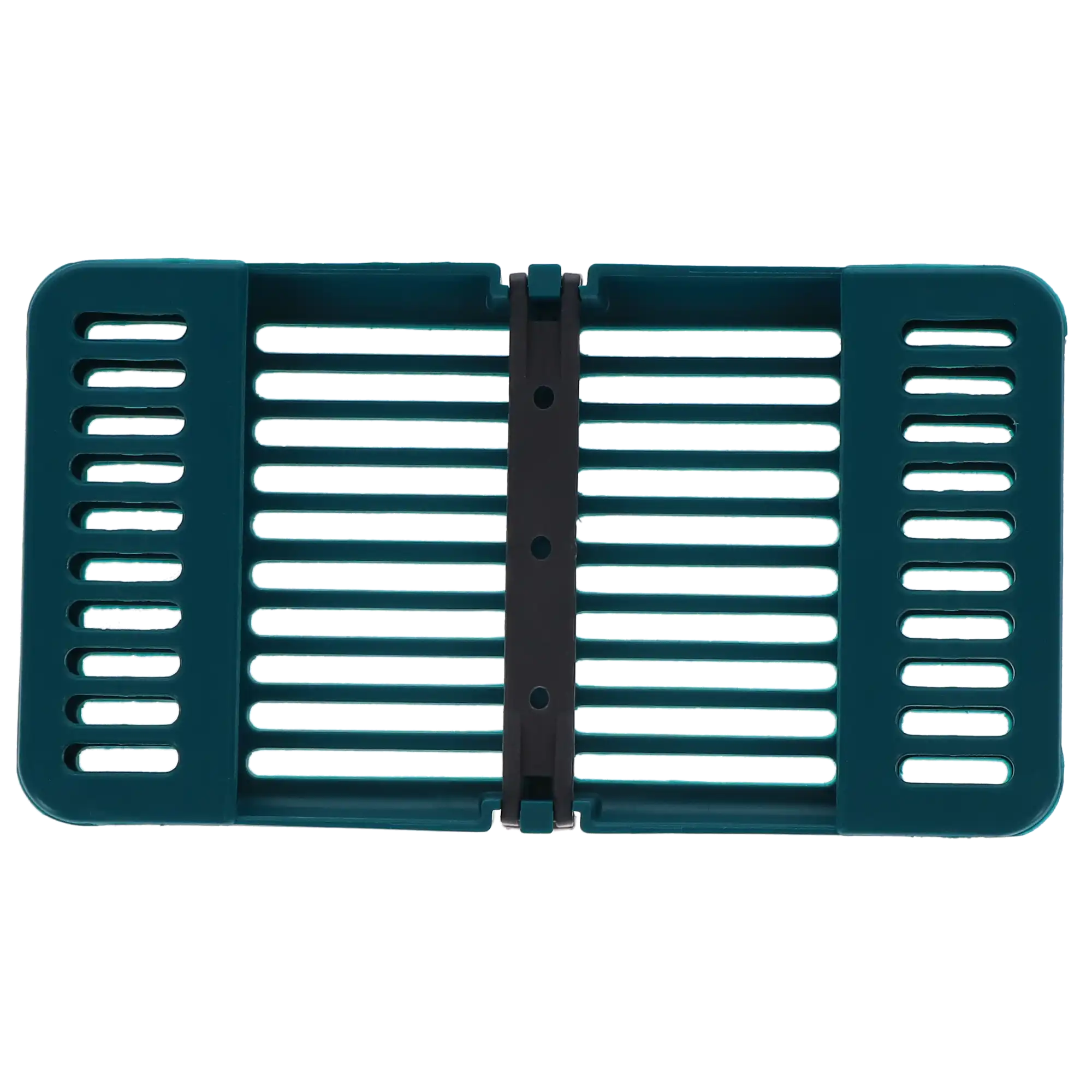 Zirc Compact Instrument Cassette, Teal, Holds 8 Instruments (11 with Optional Support), 7-1/8" x 3-7/8" x 5/8", 50Z915J thumbnail 6