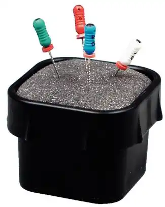 Zirc Endo Assist Stand, Black, Square with Rounded Corners, 1-7/8" x 1-7/8" x 1-1/4", 1/Pk, 50Z462 thumbnail 2