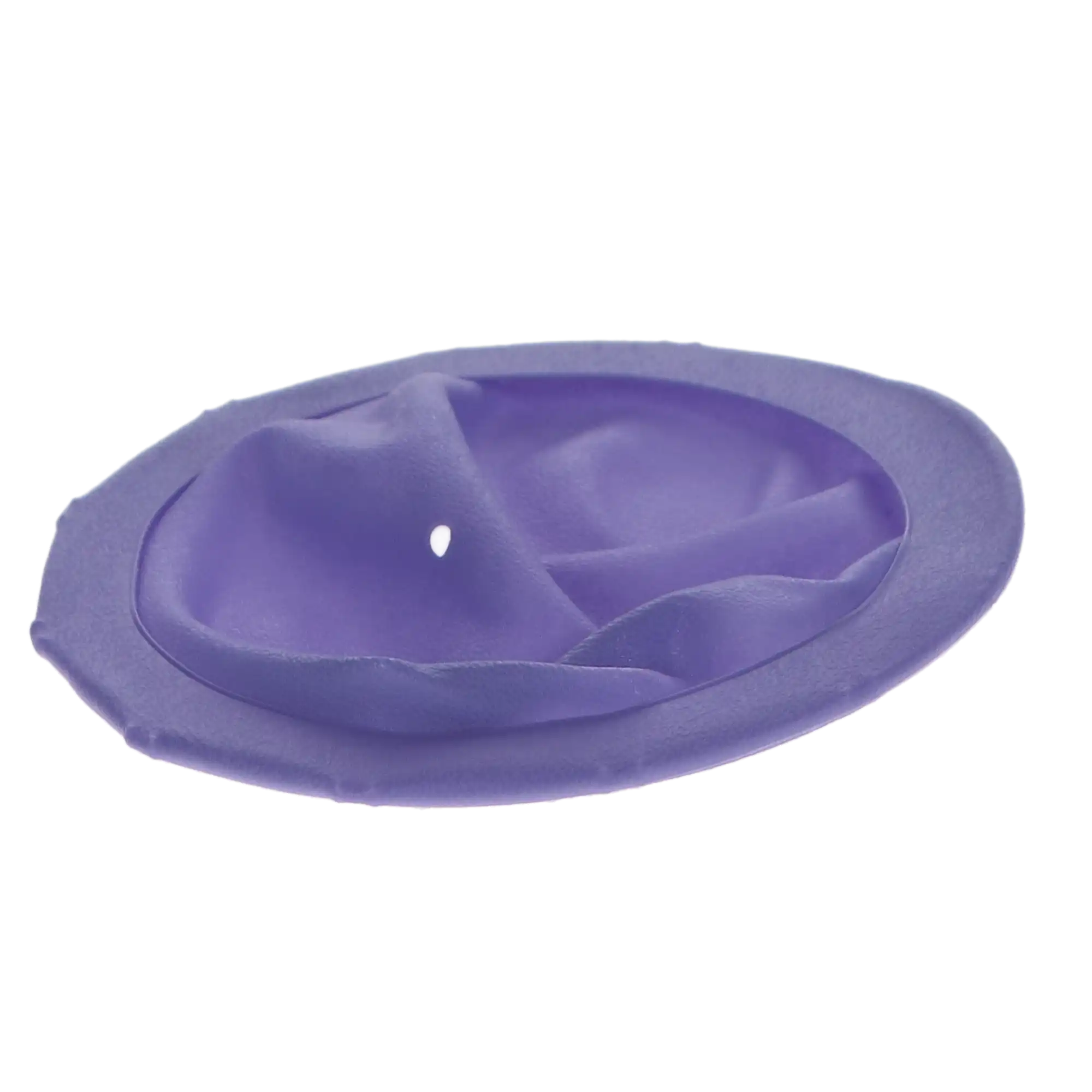 Insti-Dam Relaxed Fit Latex-Free Dental Dam, Pre-Assembled with Built-in Frame, Purple/Lavender, 4-1/4" Diameter, 20/Pack, 50Z457 thumbnail 3