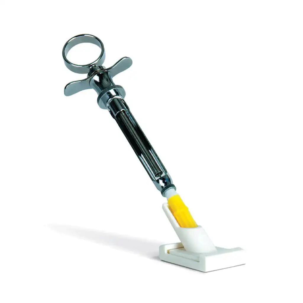 Zirc Standard Needle Capper, White, 1-1/4", for Short/Extra Short Needles, 1/Pk, 27R700 thumbnail 3