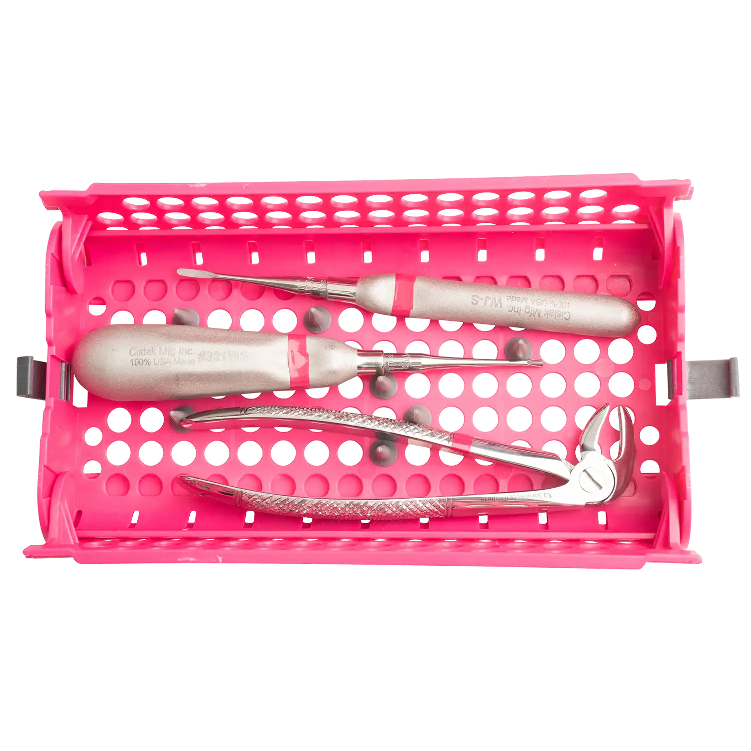Zirc Performance Tool Organizer, Neon Pink, 8-3/16" x 4-1/4" x 1-7/32", 50Z940S thumbnail 2