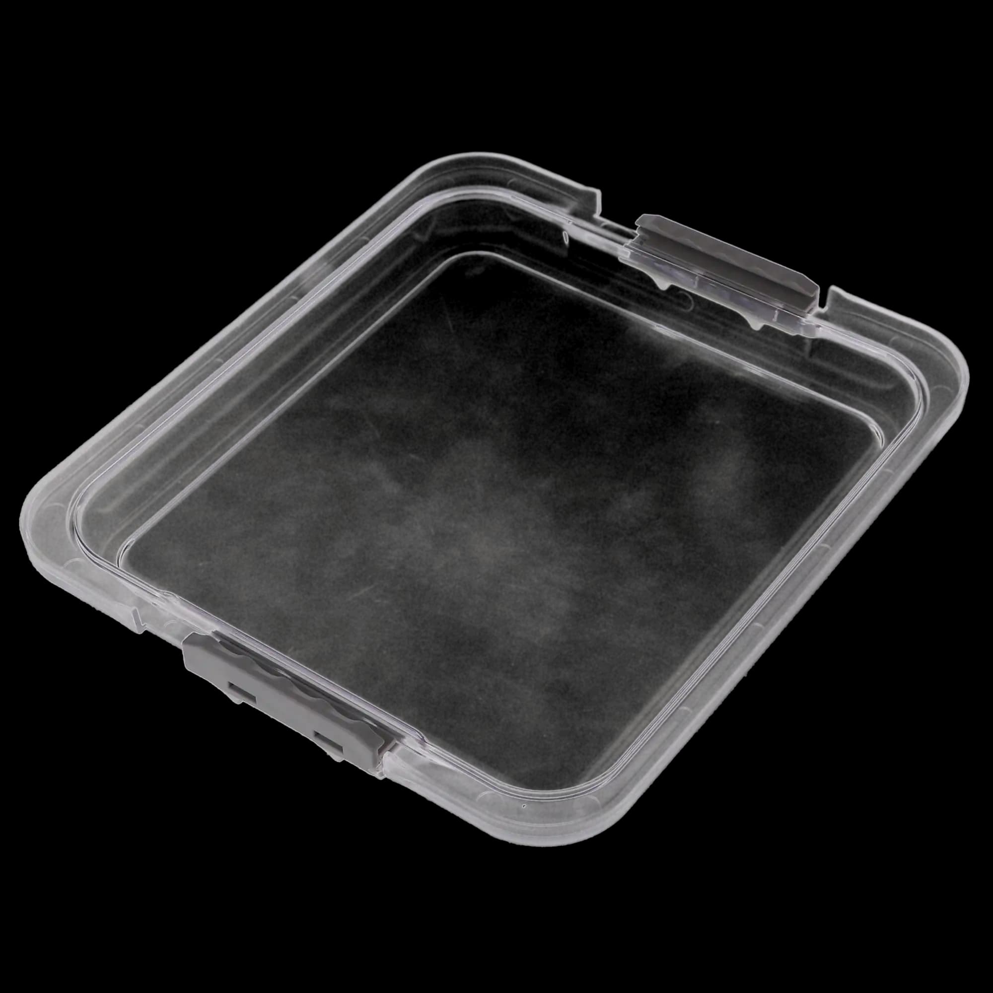 Safe-Lok Locking Tub Cover, Clear, 12-5/8" L x 11-1/4" W x 1-7/16" H, 20Z459 thumbnail 4