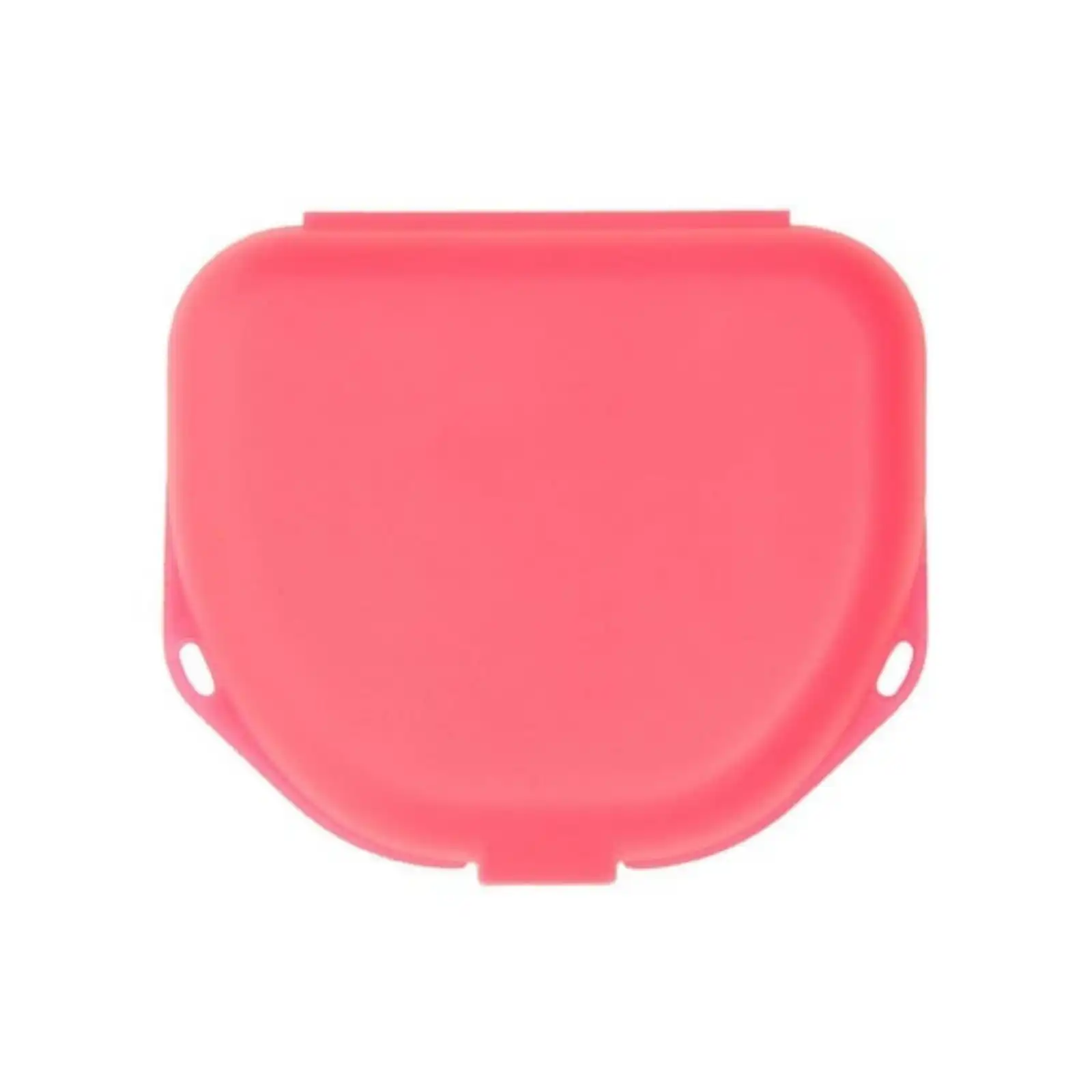 Zirc Retainer Box, 1" Deep, Neon Pink, 12/Pk, 25R500S - Neon Pink Retainer Box 1" Deep Box of 12 - Image 1