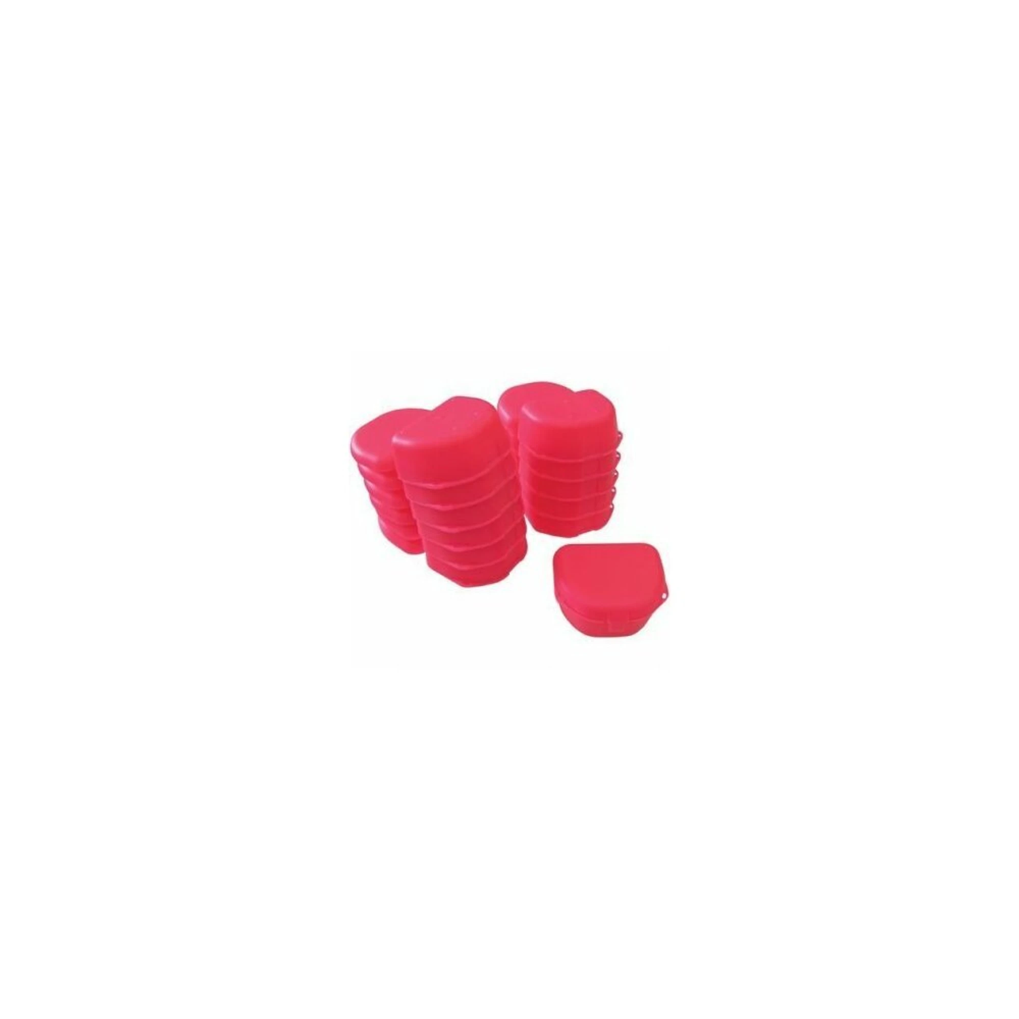 Zirc Deep Retainer Box, 1-1/2" Deep, Neon Pink, 3-1/8" x 2-3/4" x 1-1/2", 12/Pk, 25R550-S thumbnail 2