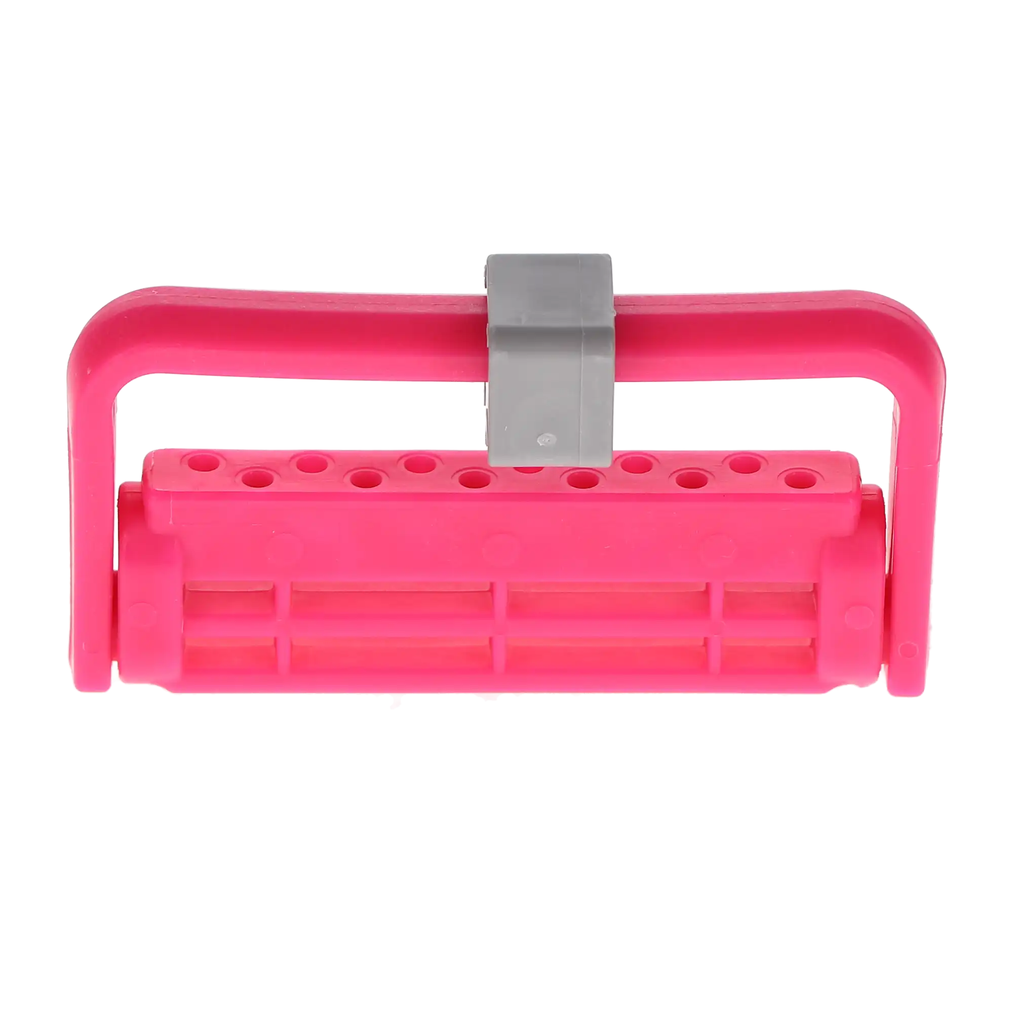 Zirc Steri-Bur Guard 12-Hole Bur Block, Neon Pink, 50Z406S, 1/Pk thumbnail 3