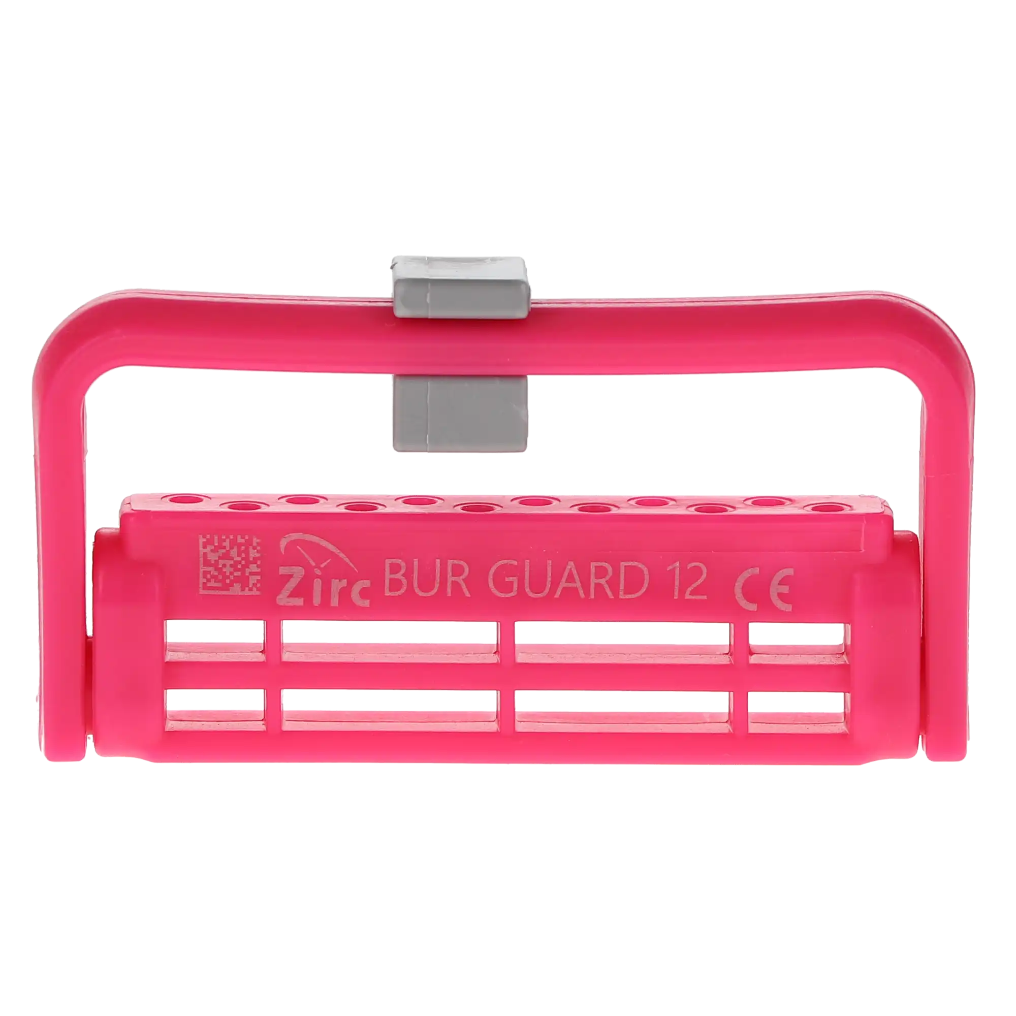 Zirc Steri-Bur Guard 12-Hole Bur Block, Neon Pink, 50Z406S, 1/Pk thumbnail 6
