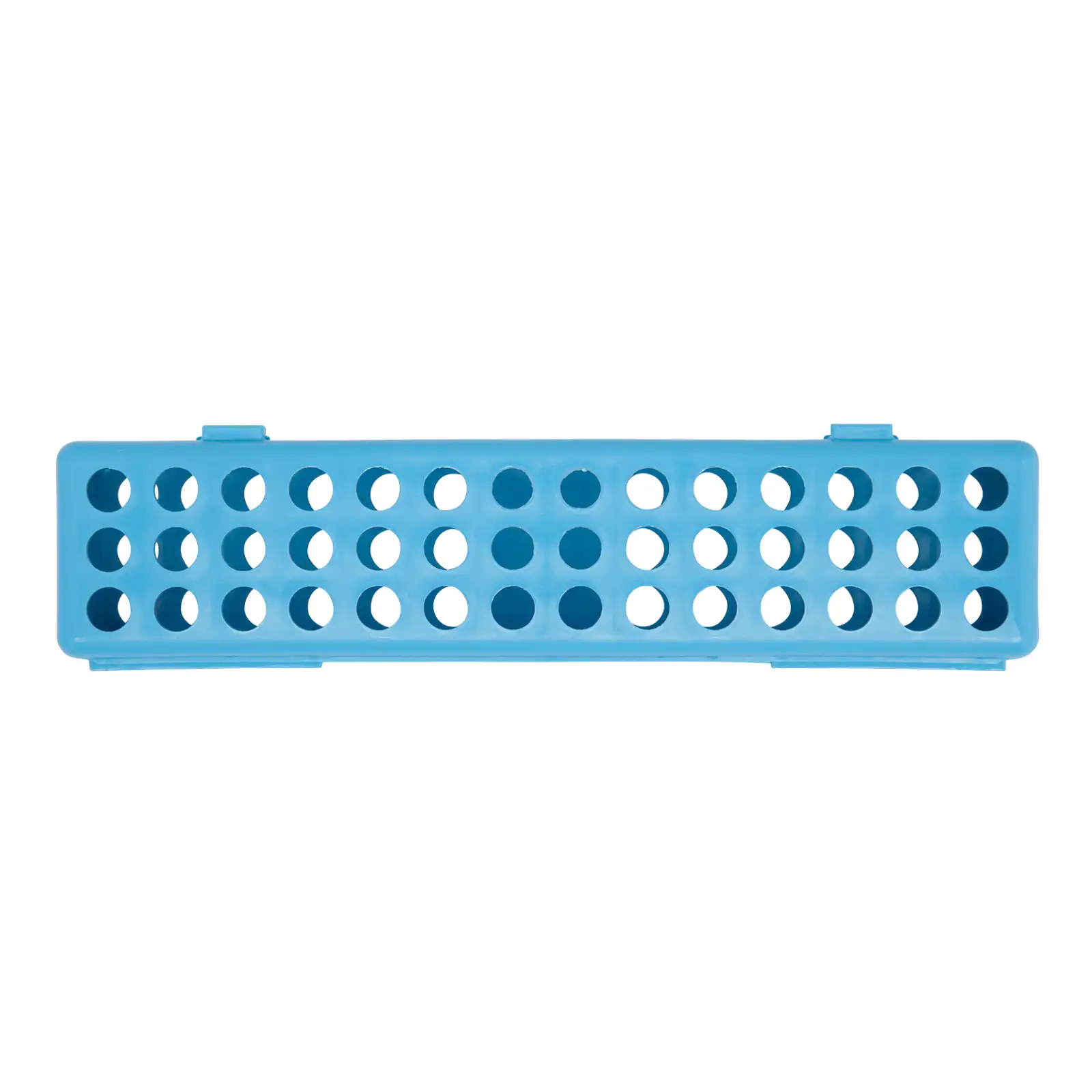 Zirc Steri-Container Standard, Neon Blue, 8-1/8" x 1-7/8" x 1-7/8", Holds 10-14 Instruments, 50Z900N, 1/Pk thumbnail 2