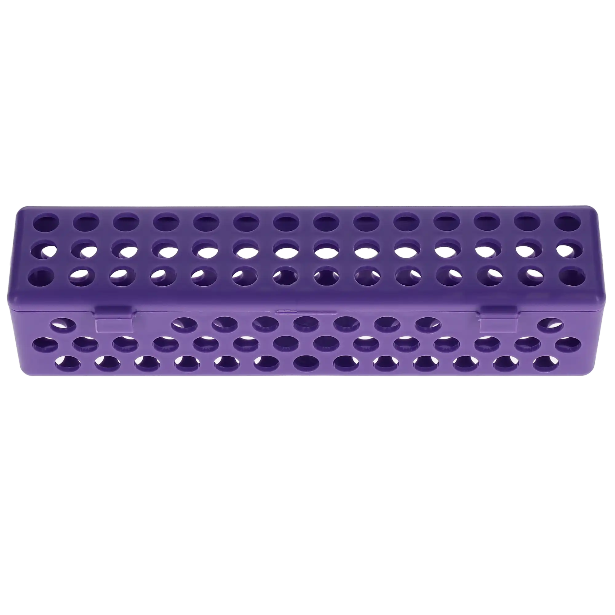 Zirc Steri-Container Standard, Neon Purple, 8-1/8" x 1-7/8" x 1-7/8", Holds 10-14 Instruments, 50Z900R, 1/Pk thumbnail 2