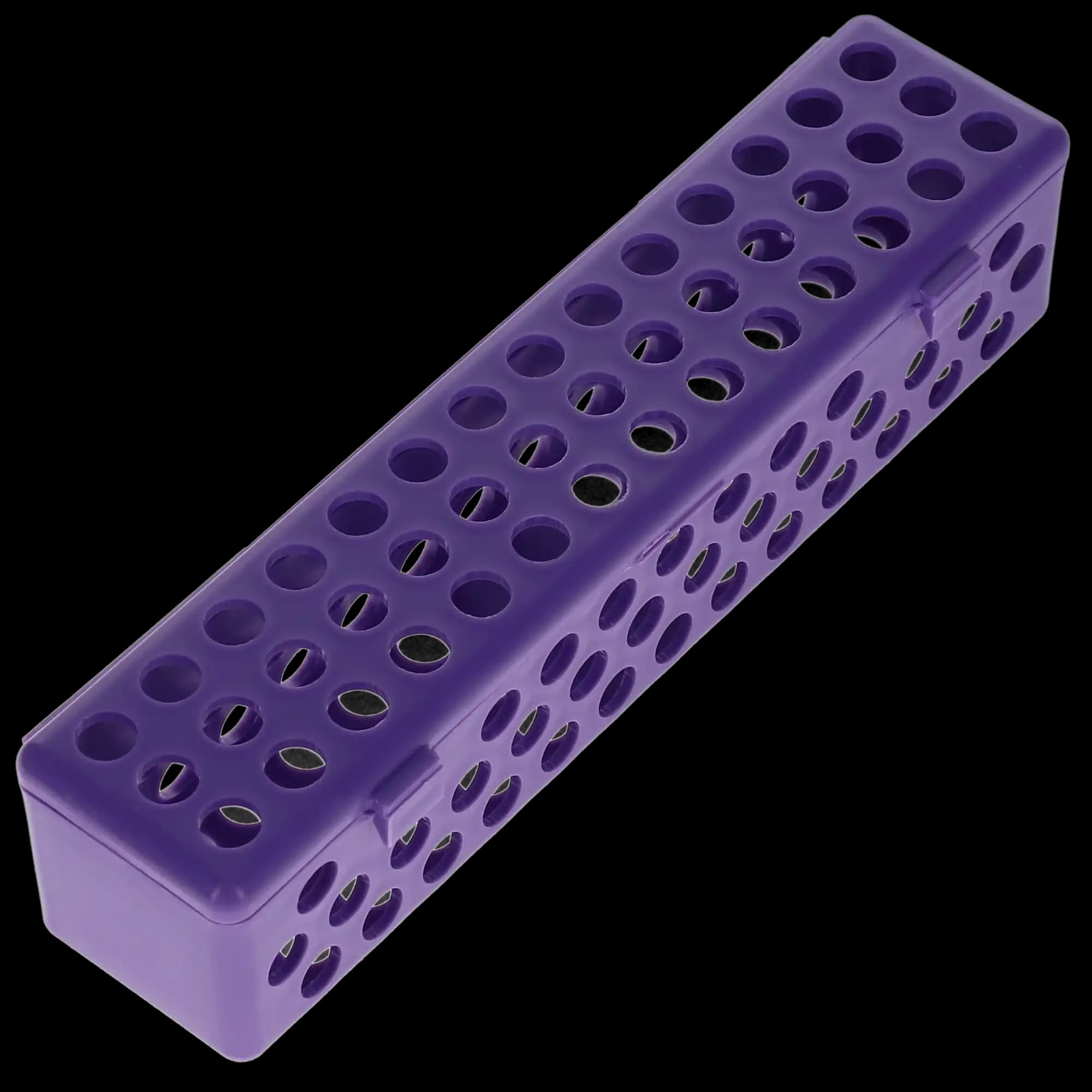 Zirc Steri-Container Standard, Neon Purple, 8-1/8" x 1-7/8" x 1-7/8", Holds 10-14 Instruments, 50Z900R, 1/Pk thumbnail 3