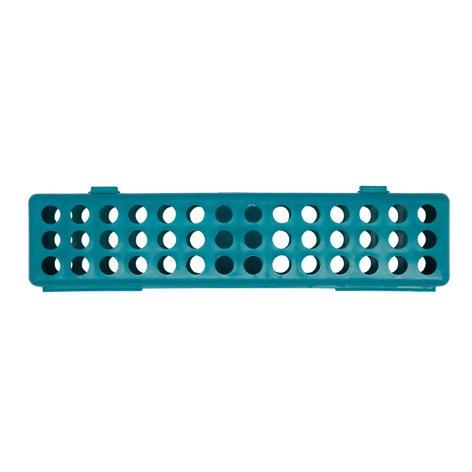 Zirc Steri-Container Standard, Teal, 8-1/8" x 1-7/8" x 1-7/8", Holds 10-14 Instruments, 50Z900J, 1/Pk thumbnail 2