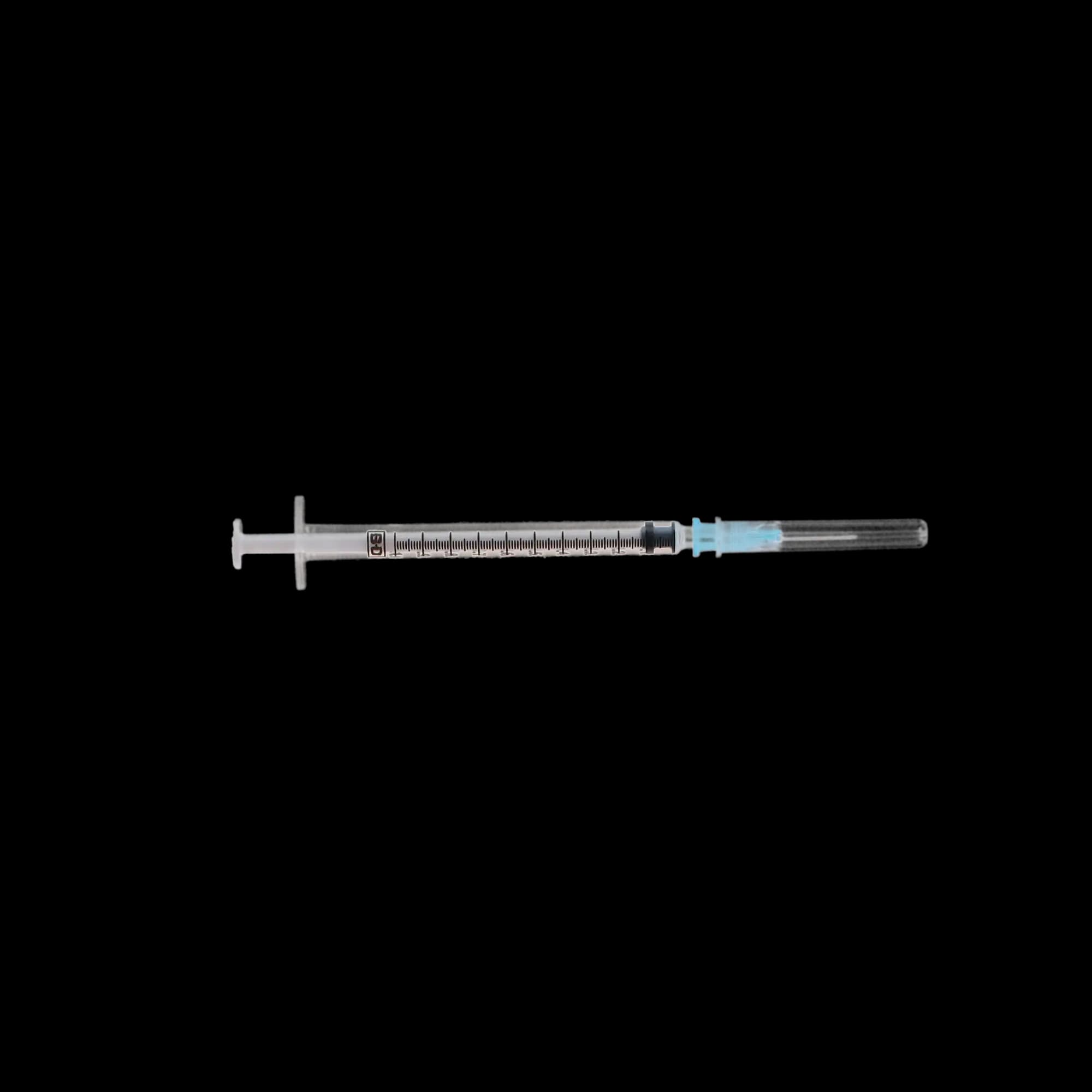 BD Tuberculin Syringe with Detachable Needle, Slip Tip, 1 mL, 25G x 5/8", Blue, 100/Box, 309626 thumbnail 6