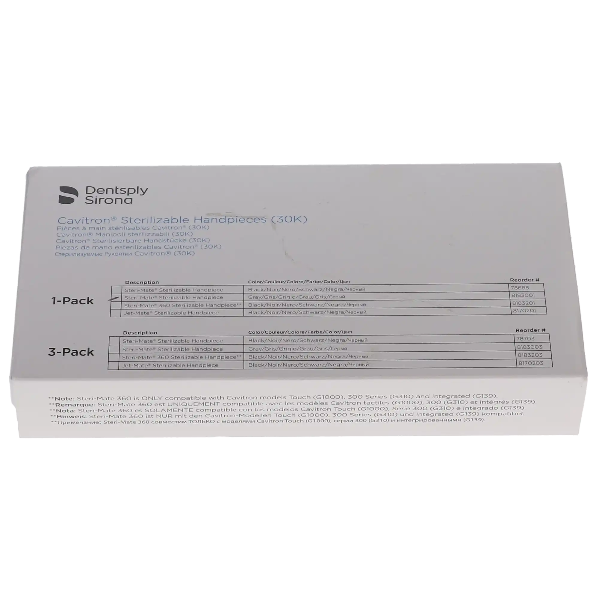 Cavitron Steri-Mate Detachable Sterilizable Ultrasonic Scaler Handpiece, 30K, Gray, 1/Pk, 8183001 thumbnail 13