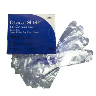 Disposa-Shield Disposable Syringe Barrier Sleeves, for Syringe-Type Delivery Systems, 7.5" x 1.375", Clear, 500/Pk, A88013 thumbnail 6