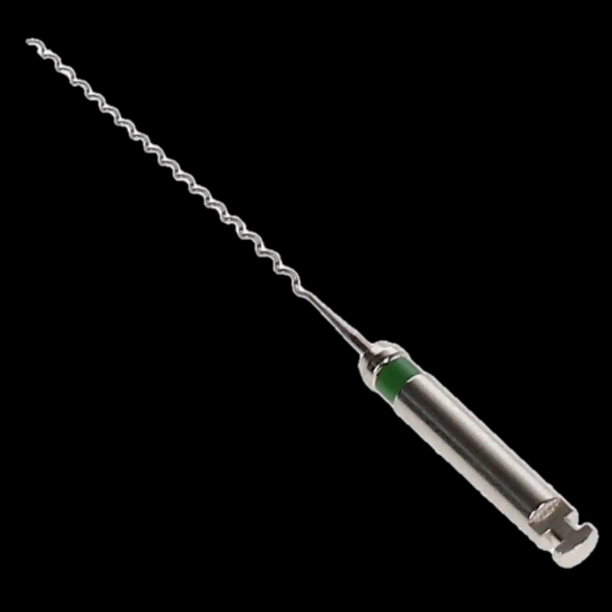 Lentulo Stainless Steel Spiral Fillers, RA, 25 mm, #3, Green, 4/Pk, 671572 thumbnail 6