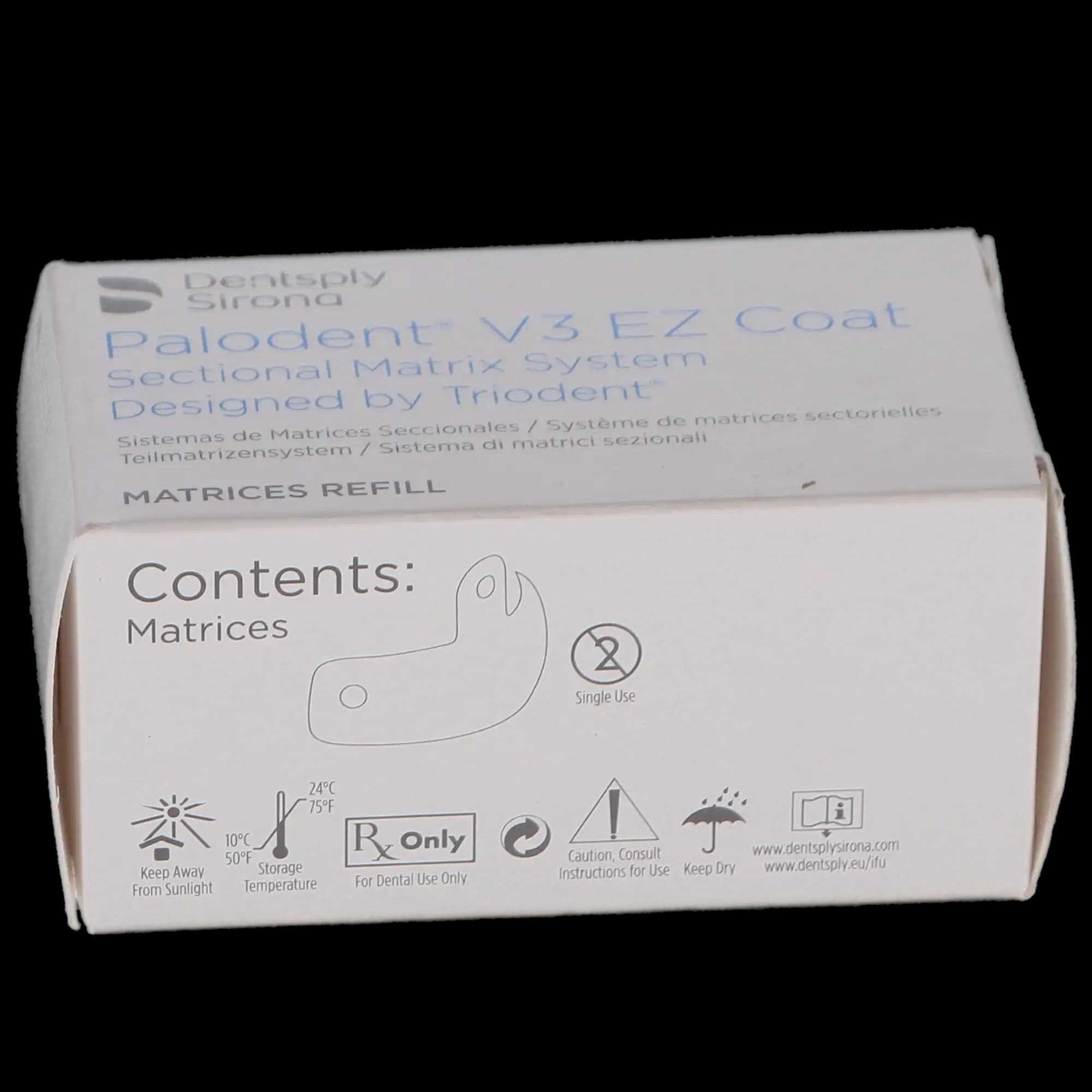 Palodent Plus EZ Coat Sectional Matrix Refill, 3.5mm, Dark Gray, 50/Pack, 659610 thumbnail 10
