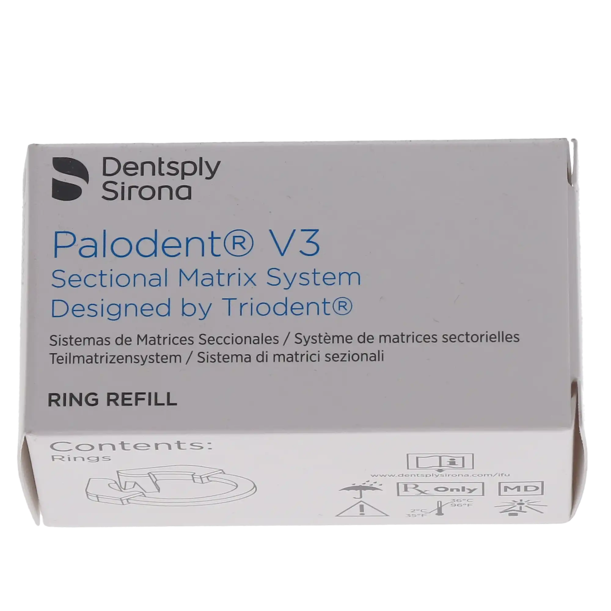 Palodent Plus Sectional Matrix System Ring Refill, Narrow, Dark Blue, 1/Pk, 659770 thumbnail 4