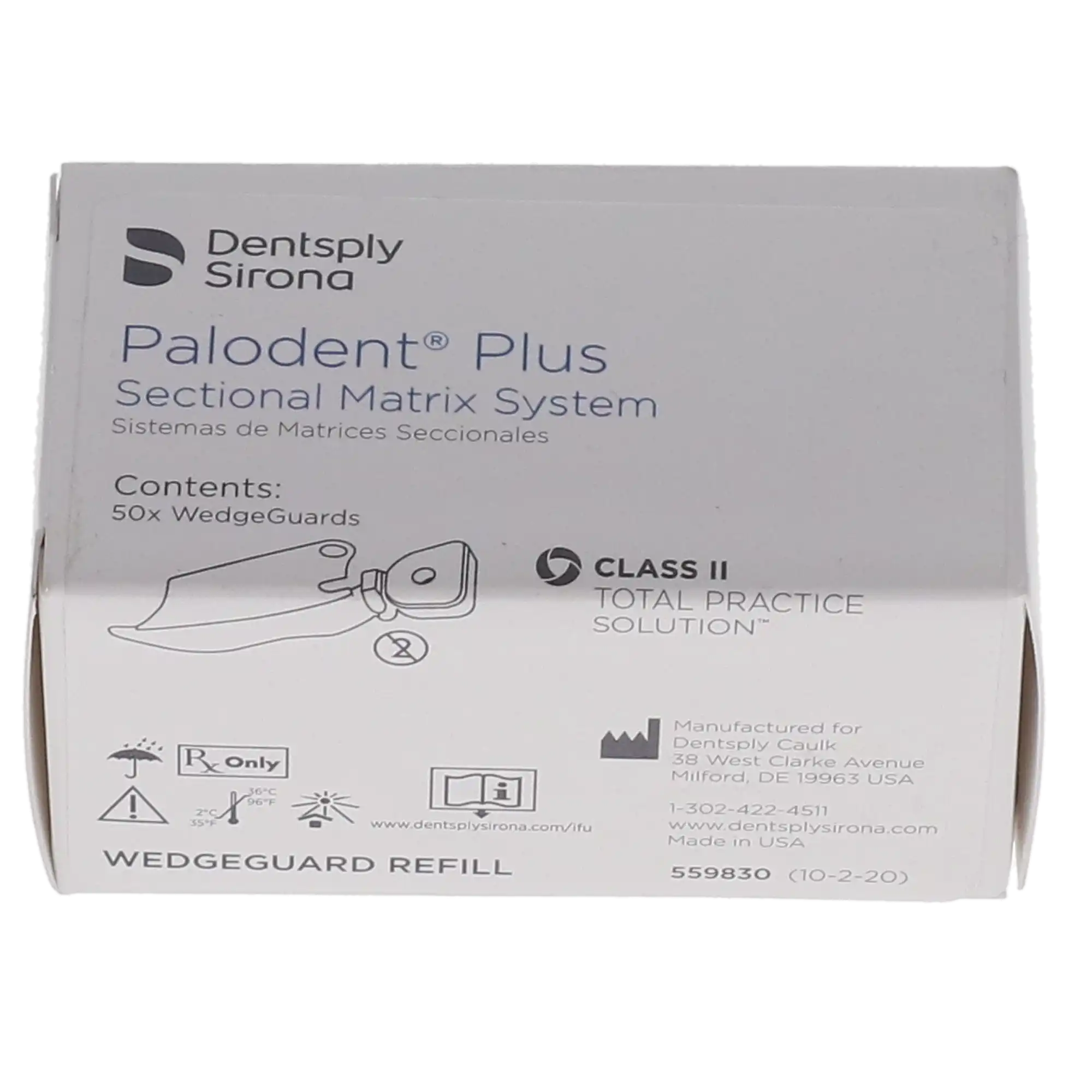 Palodent® Plus Sectional Matrix System WedgeGuard Refill, Small, Dark Blue, 50/Pk, 659830 thumbnail 8