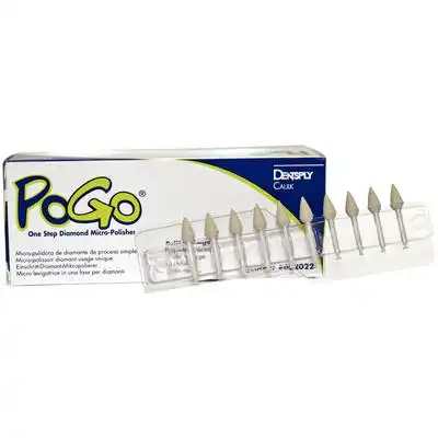 Enhance PoGo One-Step Diamond Micro-Polisher Points, RA, Refill, 40/Pk, 662022 thumbnail 6