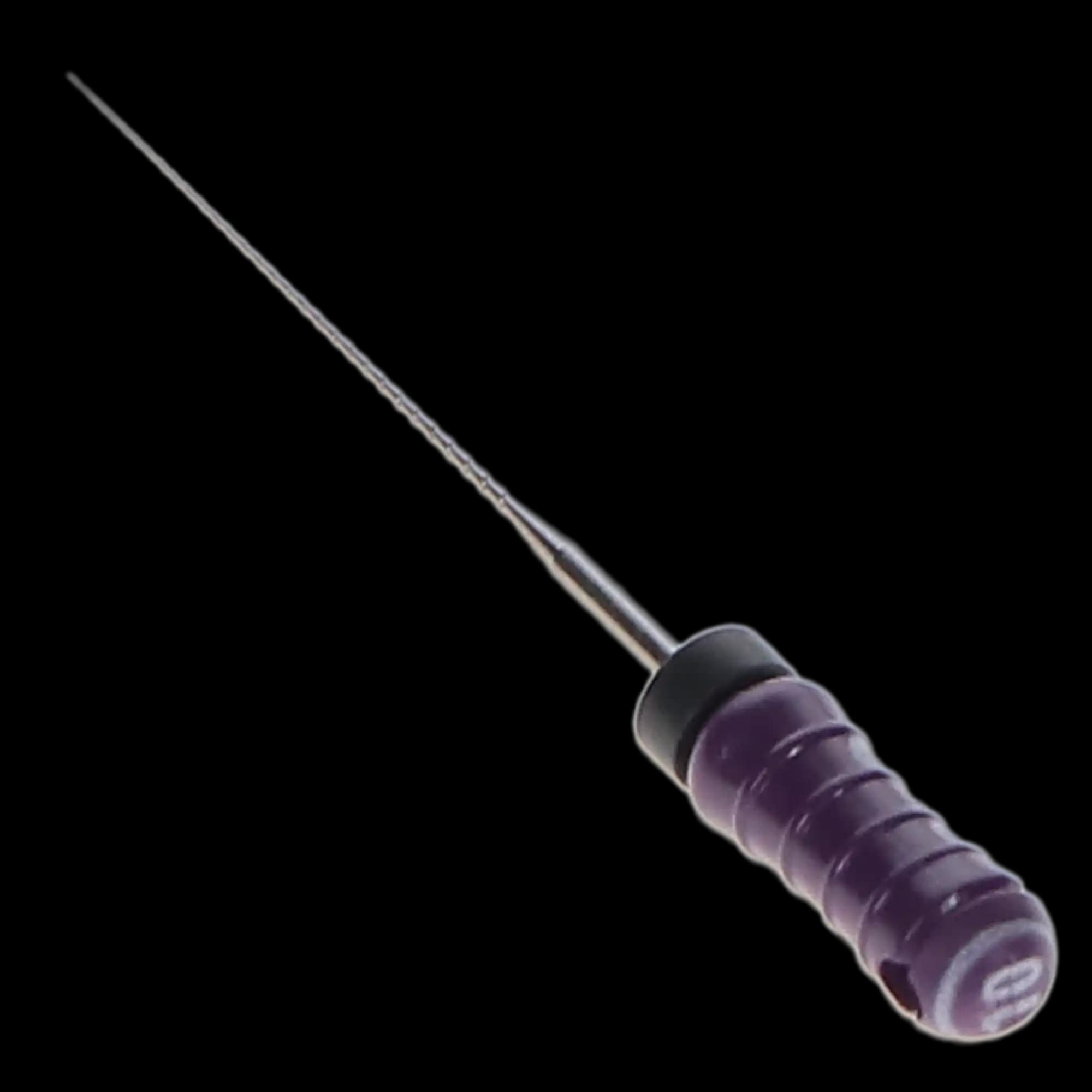 Ready-Steel Sterile Hedstrom Files, Stainless Steel, 25 mm, #10, Purple, 6/Pk, 6851025 thumbnail 4