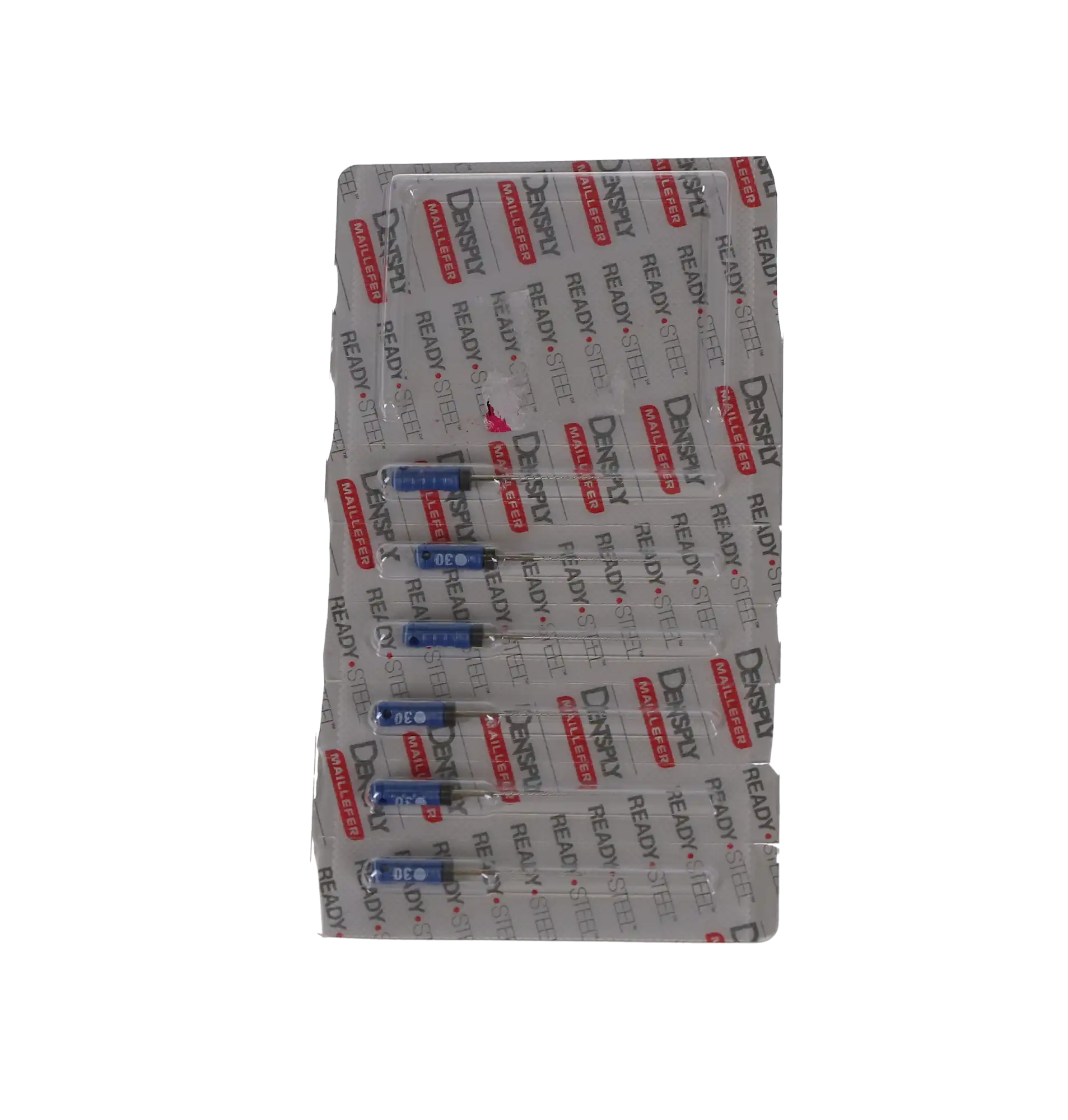 Ready-Steel Sterile Hedstrom Files, Stainless Steel, 25 mm, #30, Blue, 6/Pk, 6853025 thumbnail 3