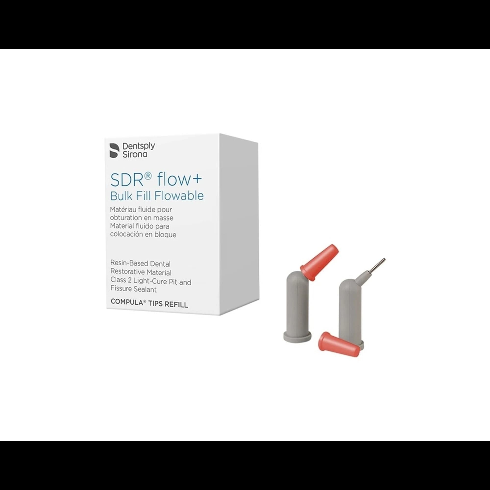 SureFil SDR Flow+ Bulk Fill Flowable Composite, A3 Shade, 0.25 g Compula Tips Refill, 15/Pk, 61C108 thumbnail 7