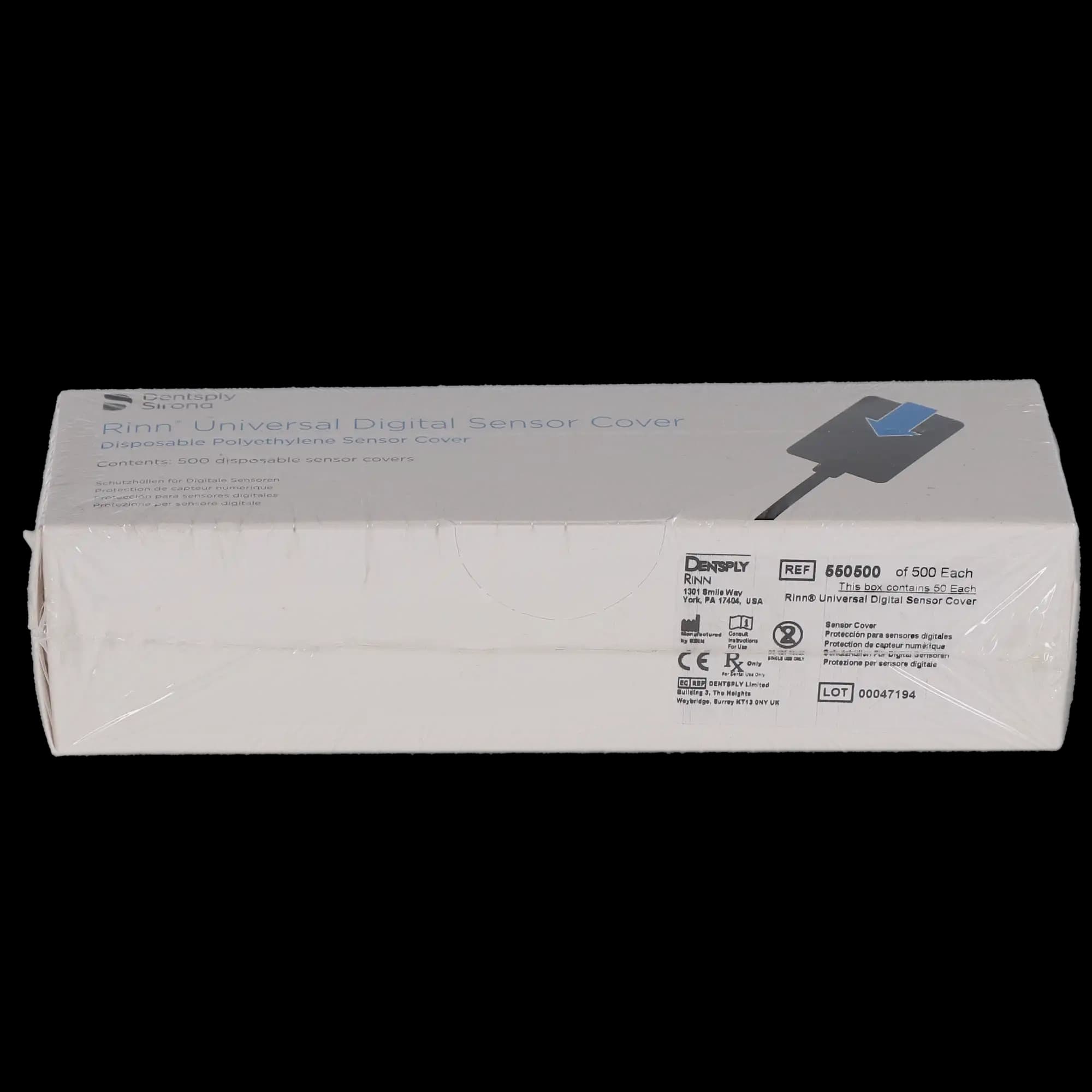 Dentsply Rinn Universal Digital Sensor Covers, 1.5" x 7", Size 1 & 2, 500/Box, 550500 thumbnail 8