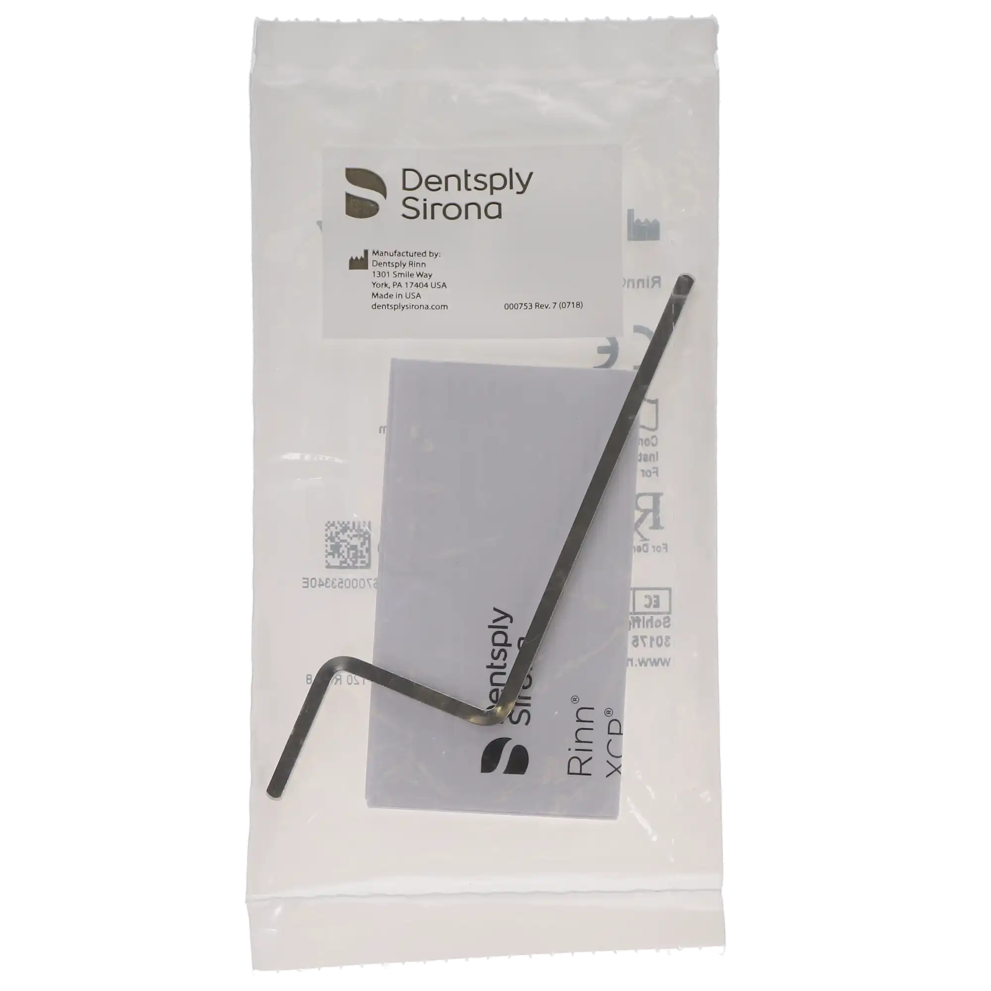 Dentsply Sirona Rinn XCP Endodontic Positioning Arm, Stainless Steel, No Pins, Green, 1/Pk, 55-0597 thumbnail 6