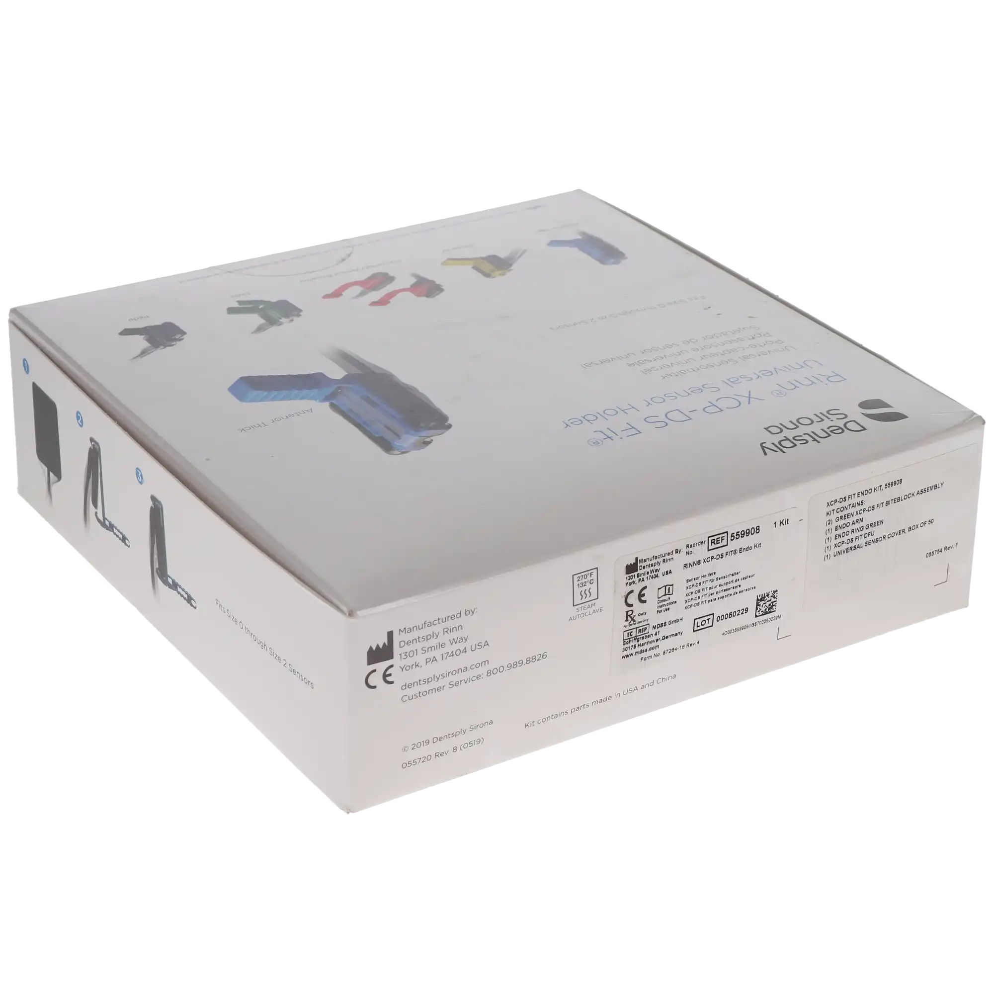 XCP-DS FIT® Universal Digital Sensor Positioning System, Endodontic Only Kit, Green, 559908 thumbnail 10