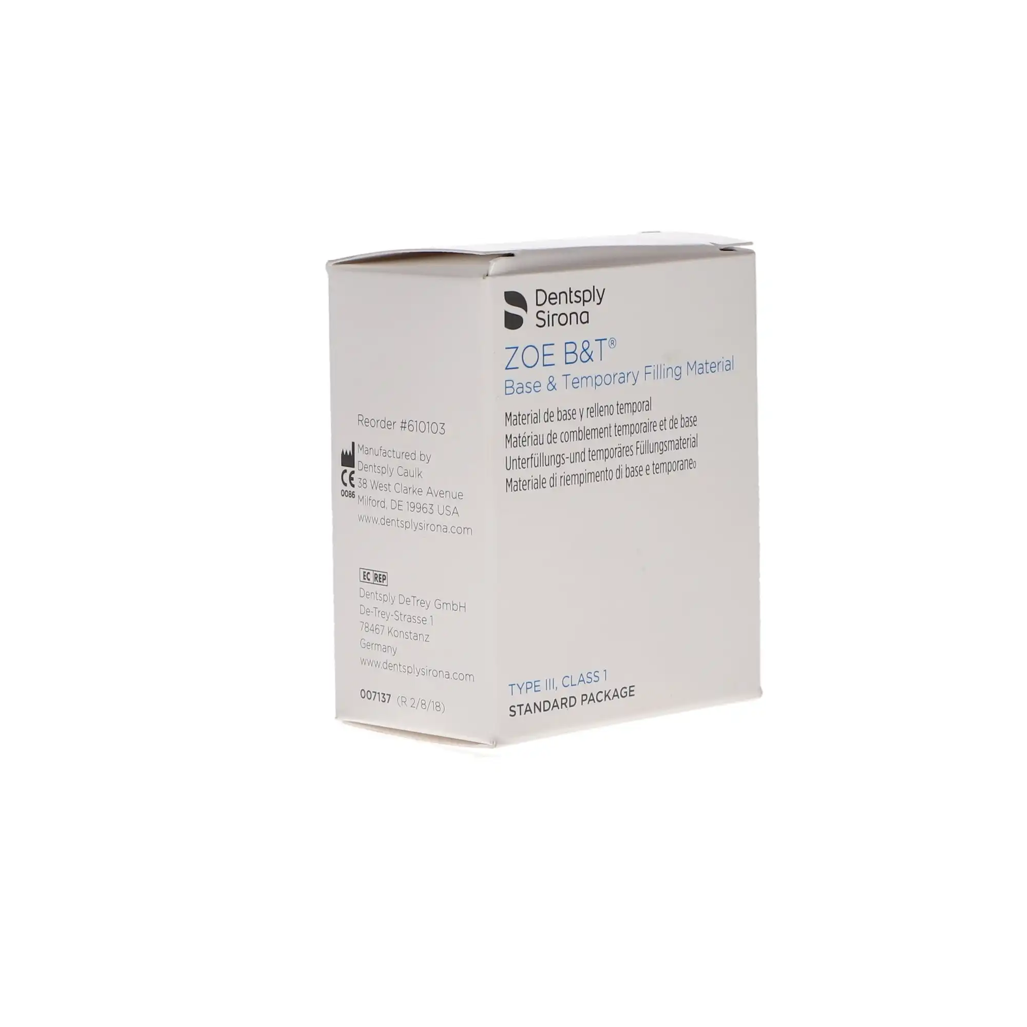 ZOE B&T Base and Temporary Filling Material, Standard Package (25 g Powder & 14 ml Liquid), 610103 thumbnail 11