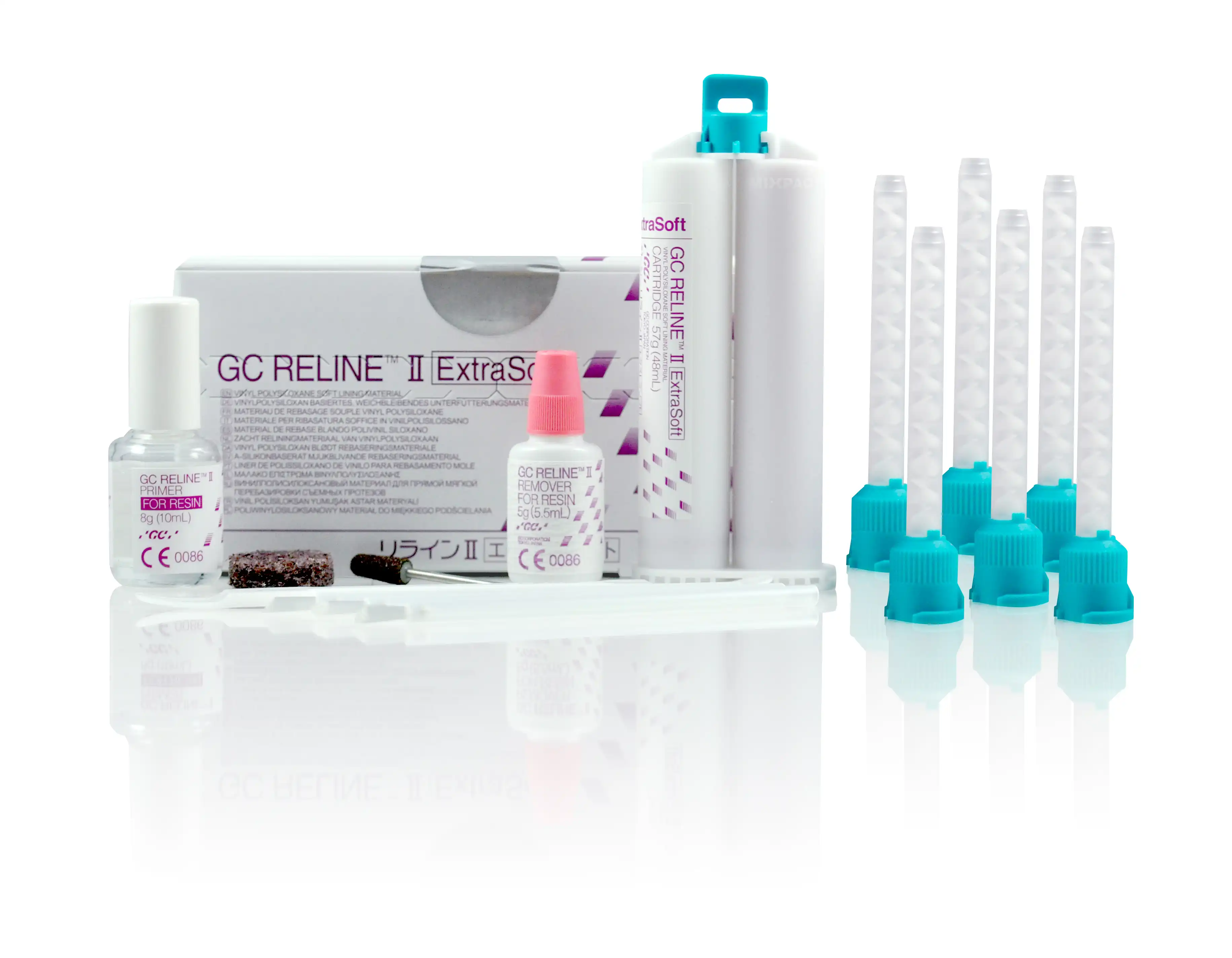 GC Reline II Soft Denture Reline Material, Extra Extra Soft, 48 mL (55 g) Cartridge Refill, 010257 thumbnail 8