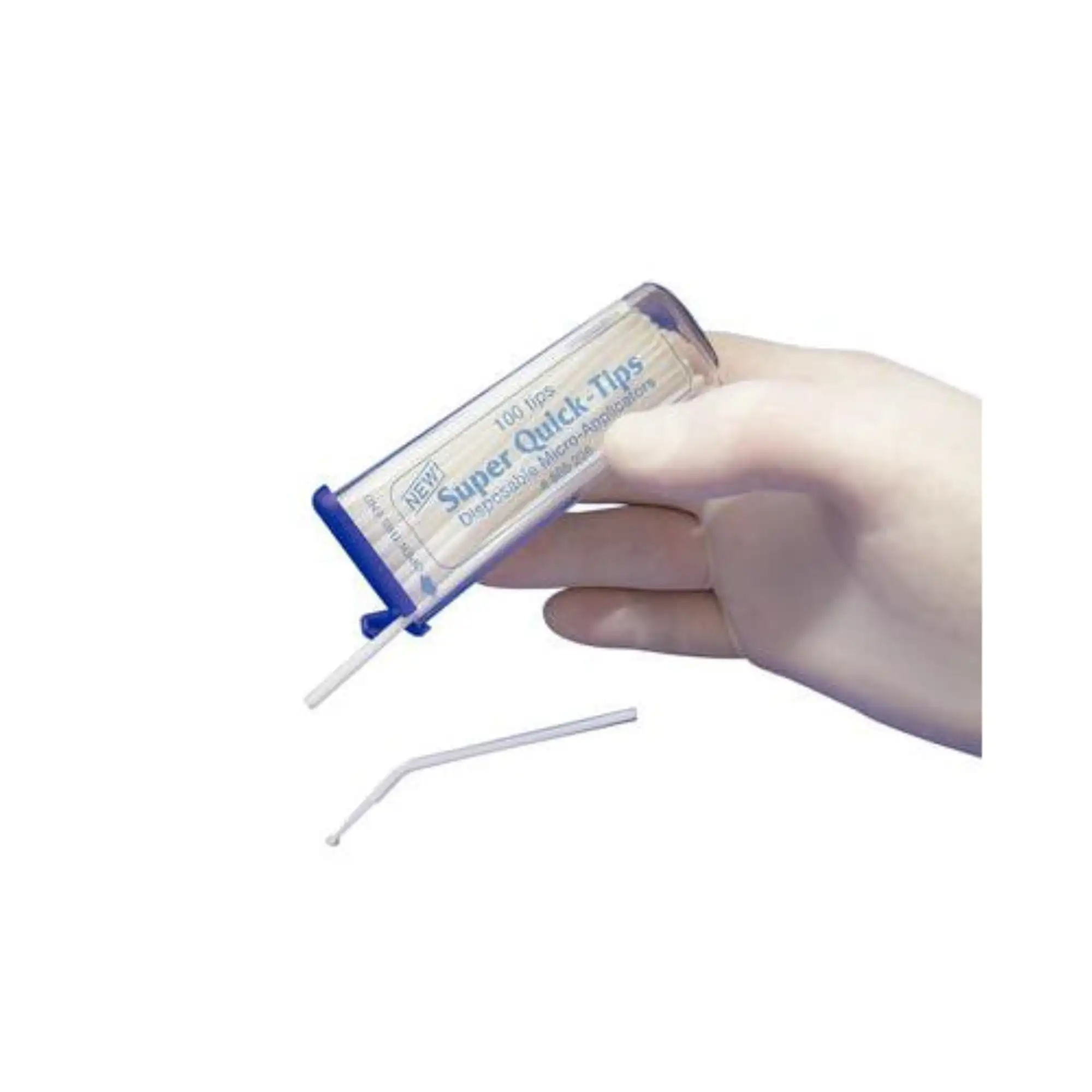 Super Quick-Tips Disposable Micro Applicators, White, Regular, 100/Pk, 605226 thumbnail 4