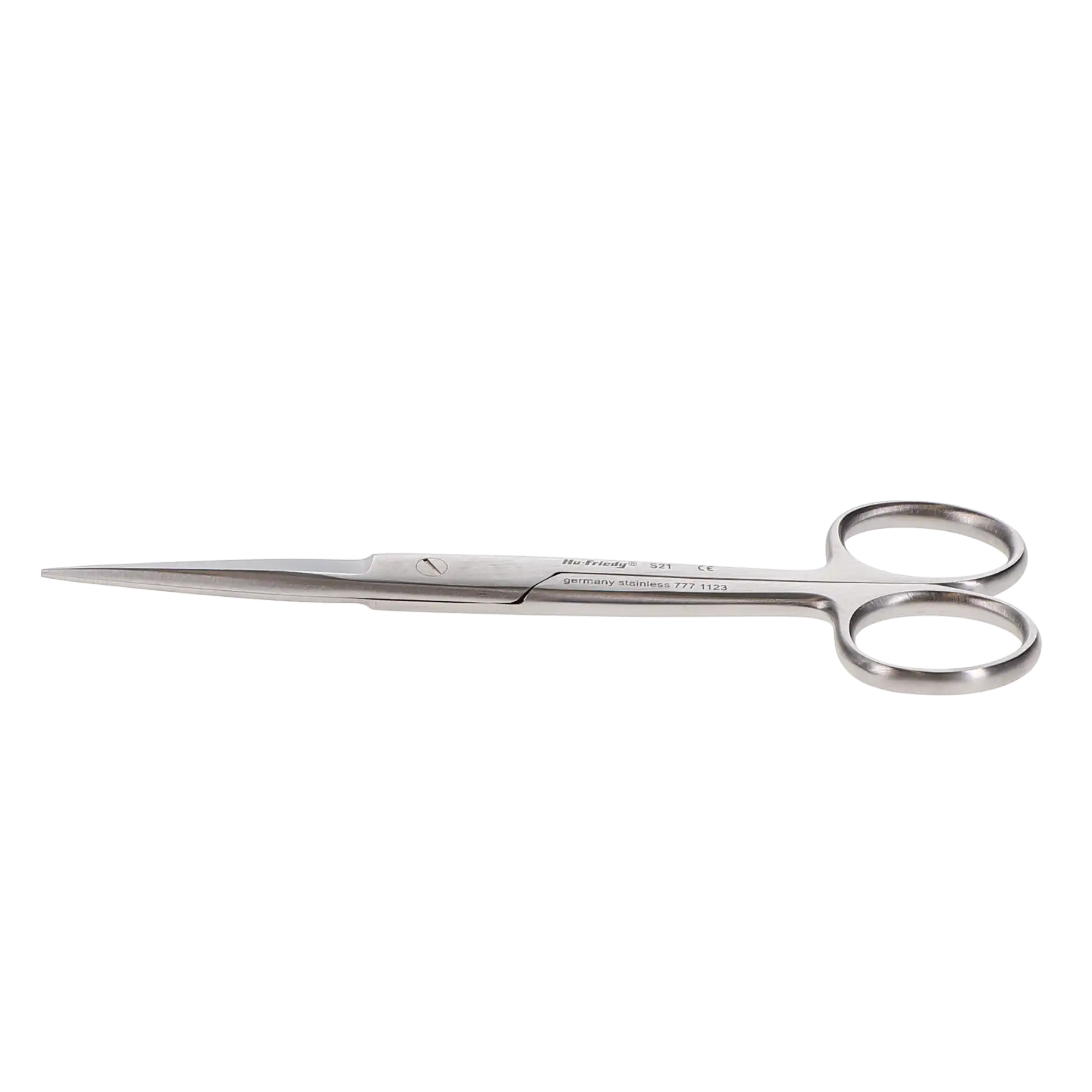 Hu-Friedy General Surgical Scissors, Straight/Pointed, Size 21, 5.75" (16 cm), 1/Pk, S21 thumbnail 2