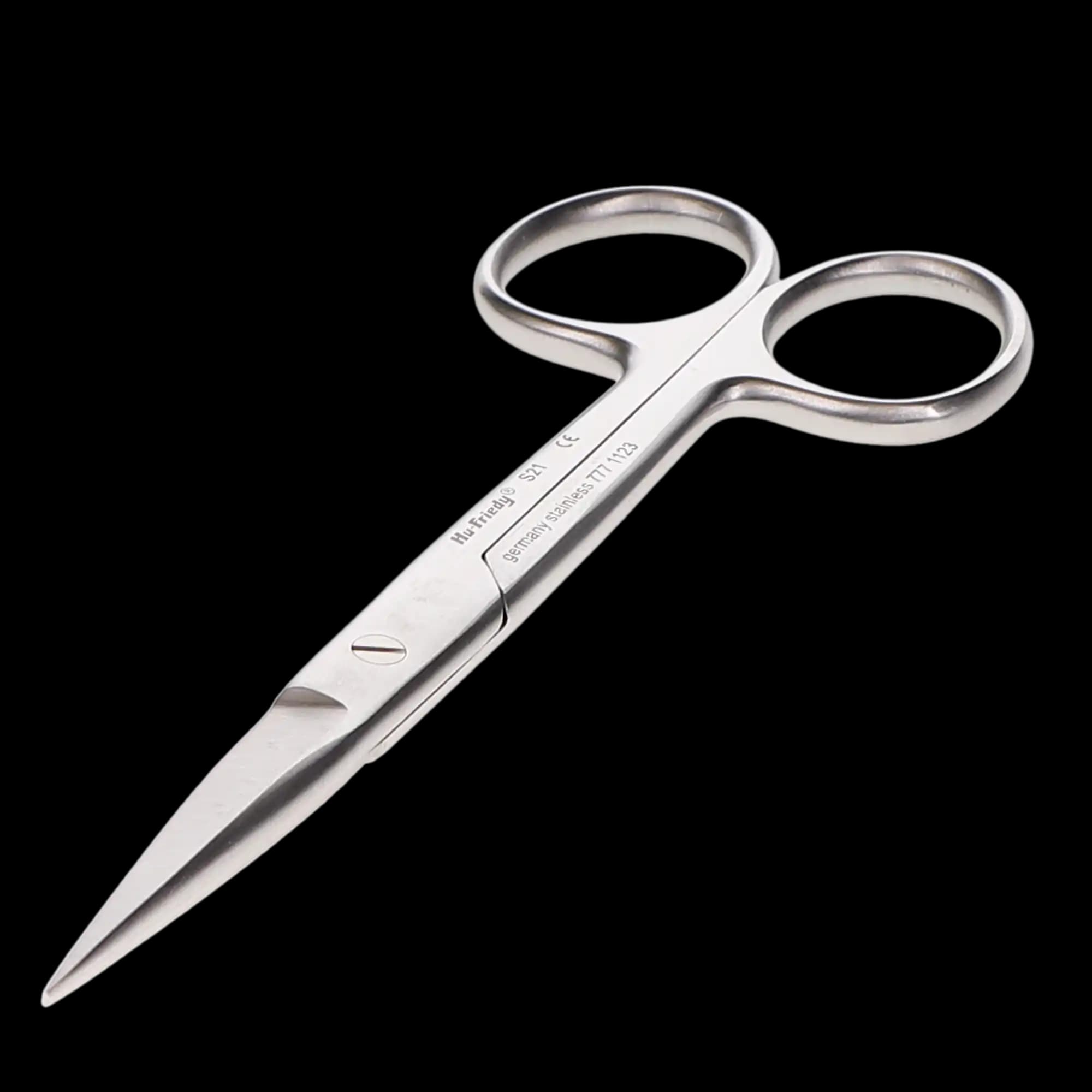 Hu-Friedy General Surgical Scissors, Straight/Pointed, Size 21, 5.75" (16 cm), 1/Pk, S21 thumbnail 3