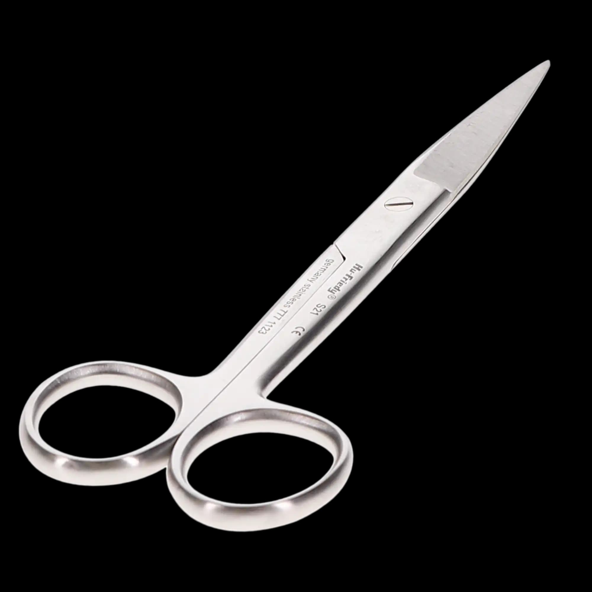 Hu-Friedy General Surgical Scissors, Straight/Pointed, Size 21, 5.75" (16 cm), 1/Pk, S21 thumbnail 4