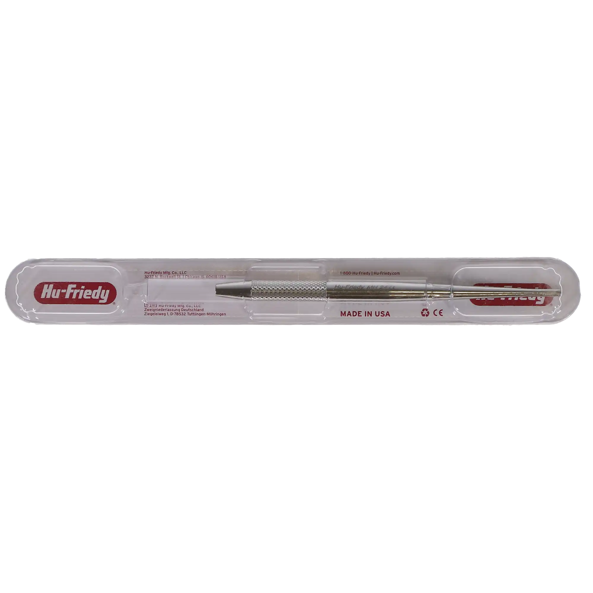 Hu-Friedy Cone Socket Mirror Handle #24 Round, Stainless Steel, Single End, 1 Each, MH24 thumbnail 5